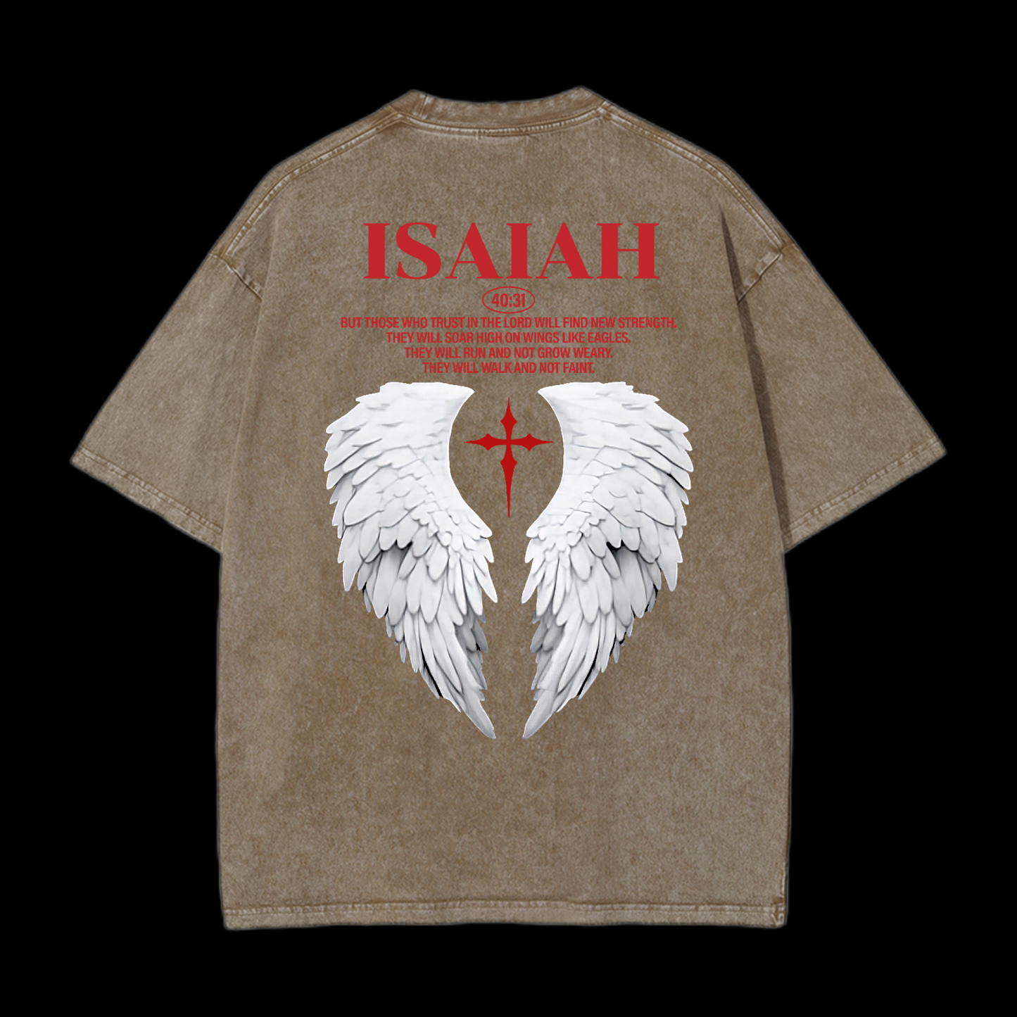 Wings Of God Washed T-Shirt
