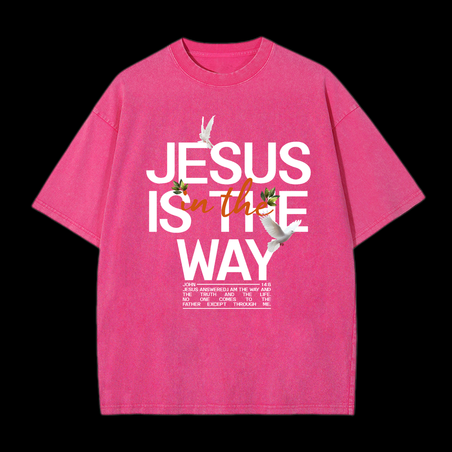 Jesus Is In The Way Washed T-Shirt