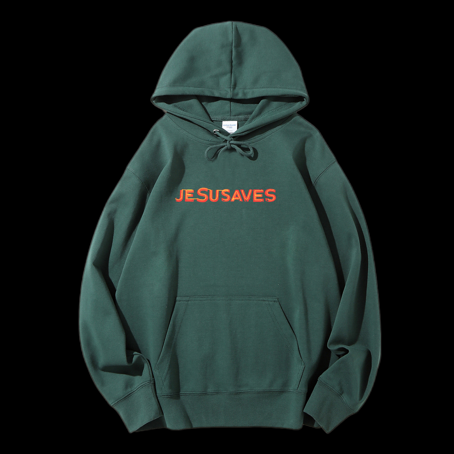 Jesus Saves Drawstring Hoodie
