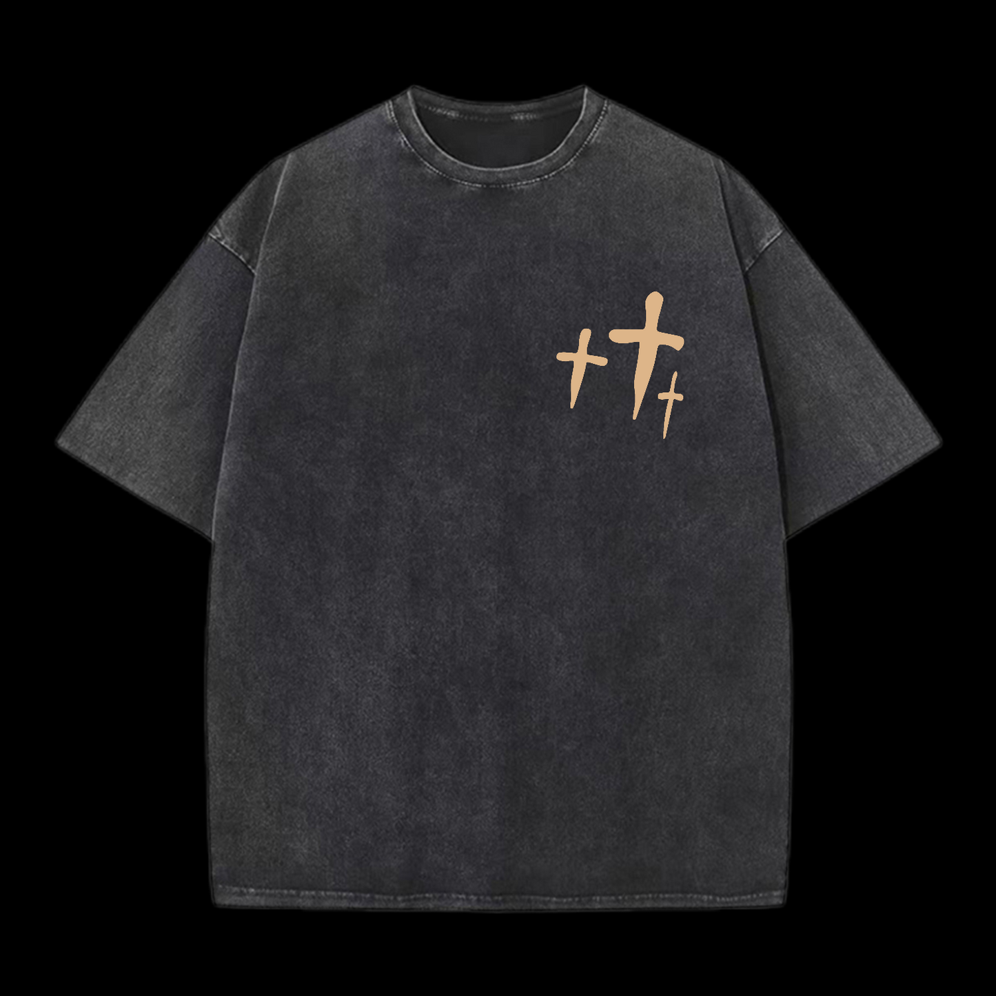 Jesus Saves Washed T-Shirt