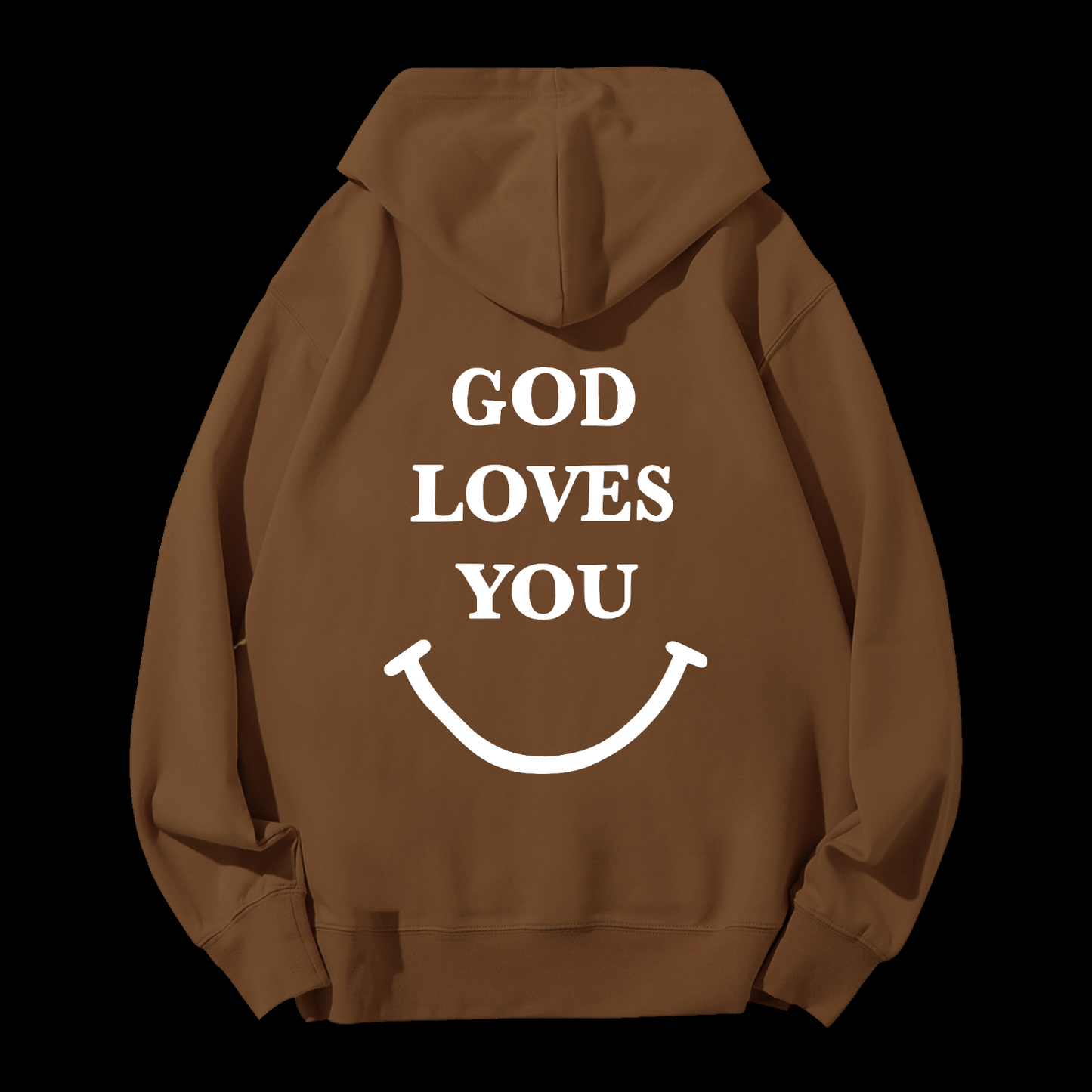 God Loves You Drawstring Hoodie