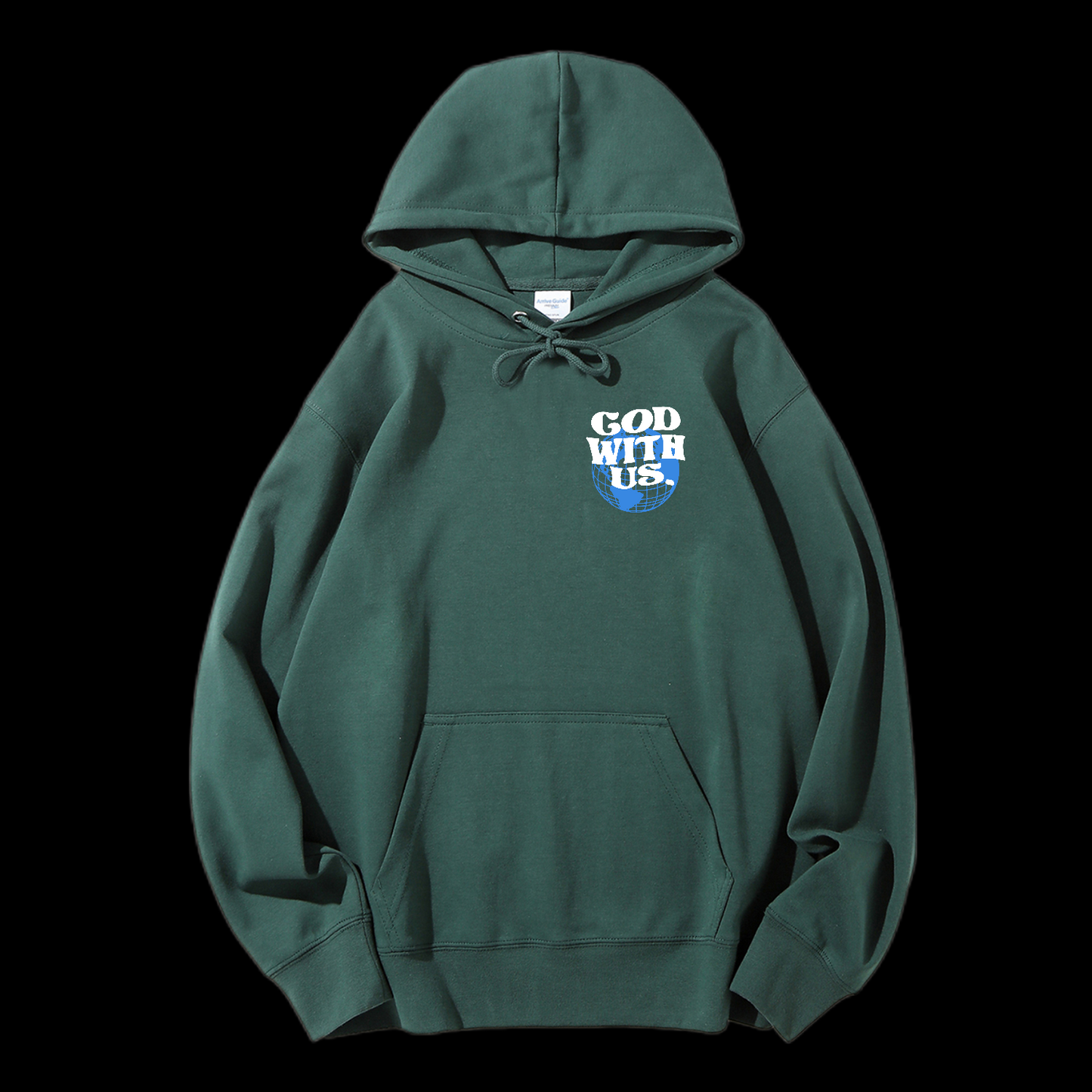 God With Us Drawstring Hoodie