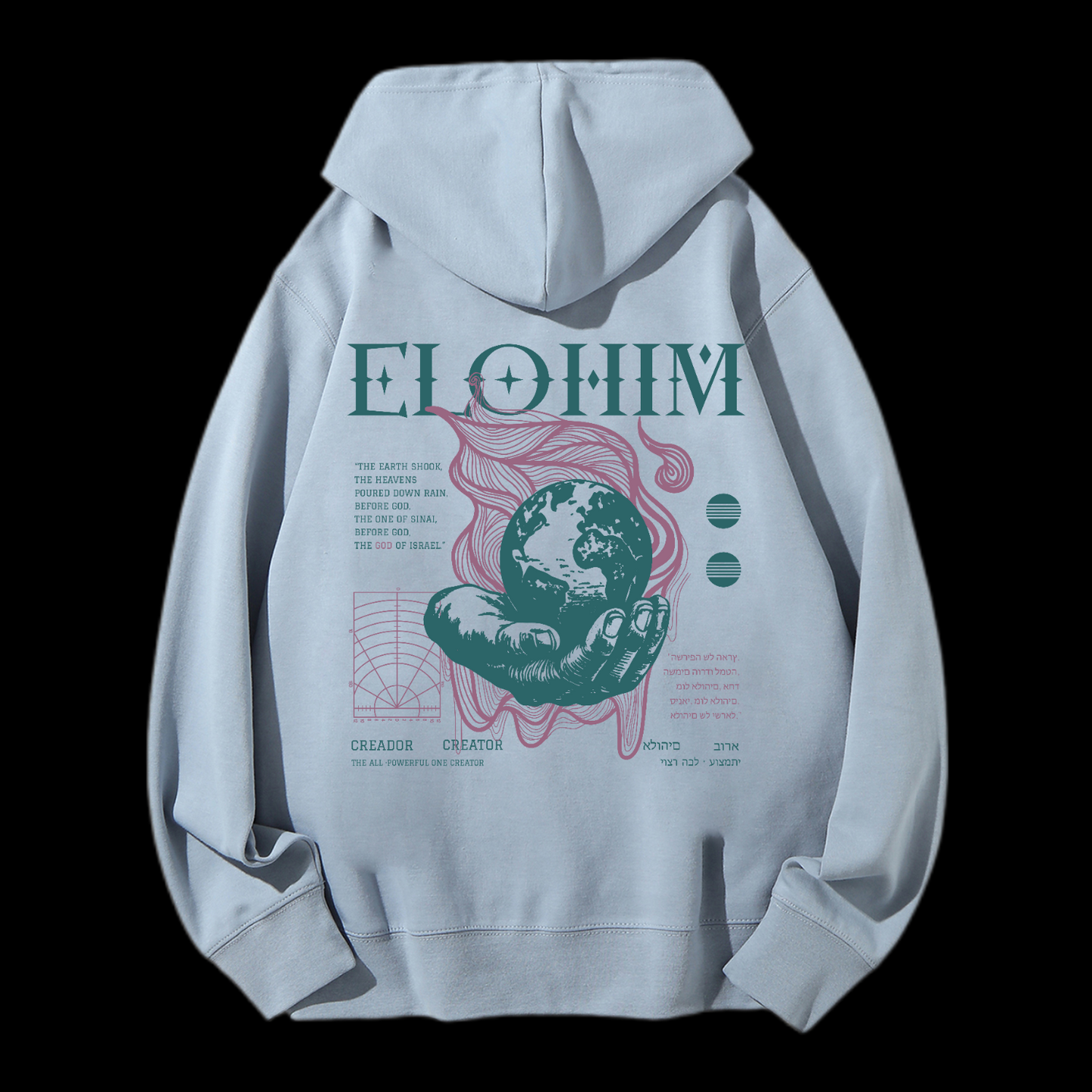 Elohim Drawstring Hoodie