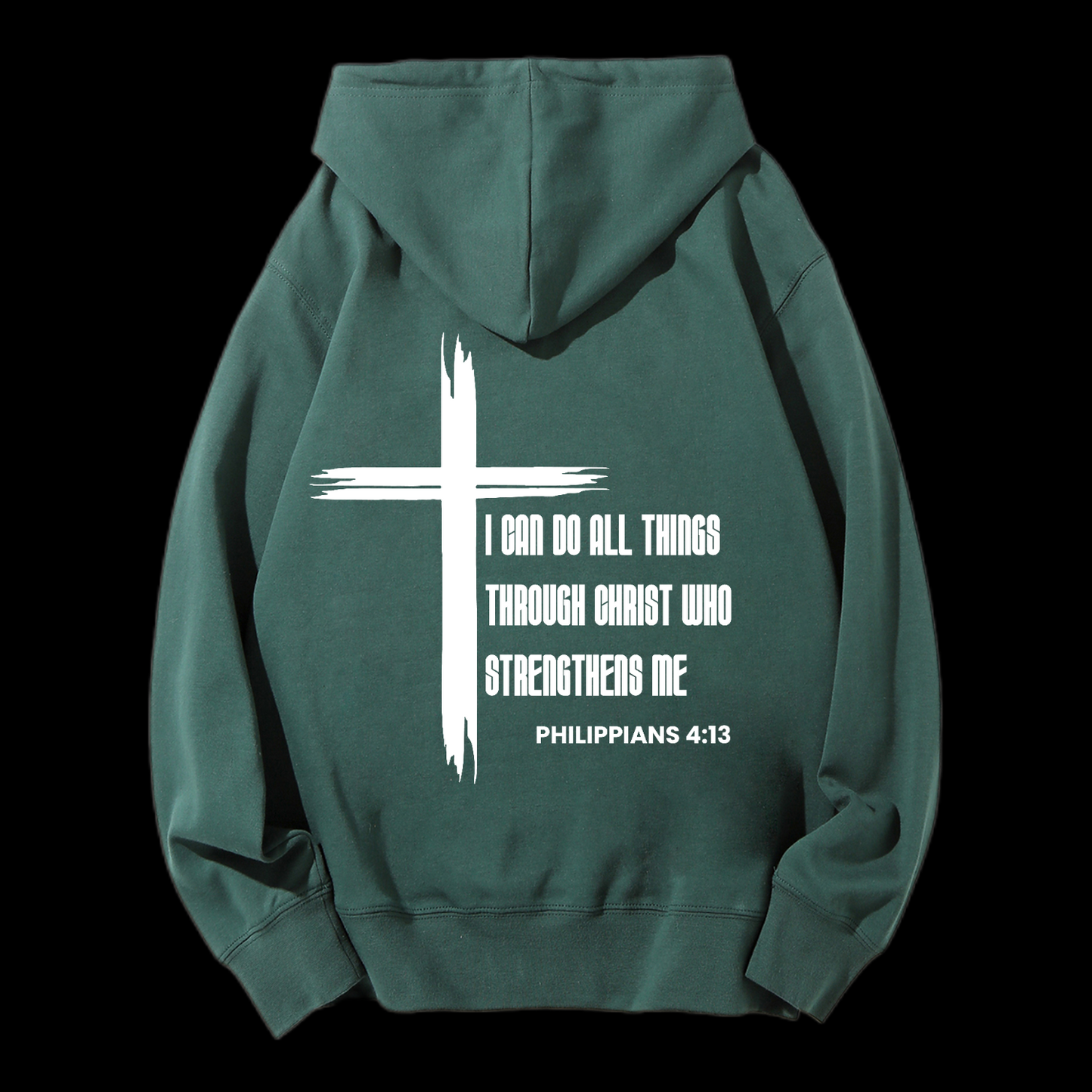 I Can Do All Things Drawstring Hoodie