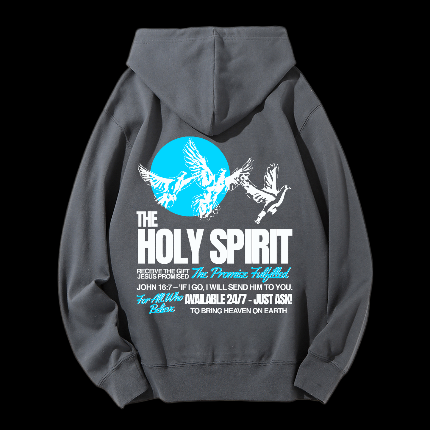 The Holy Spirit Drawstring Hoodie