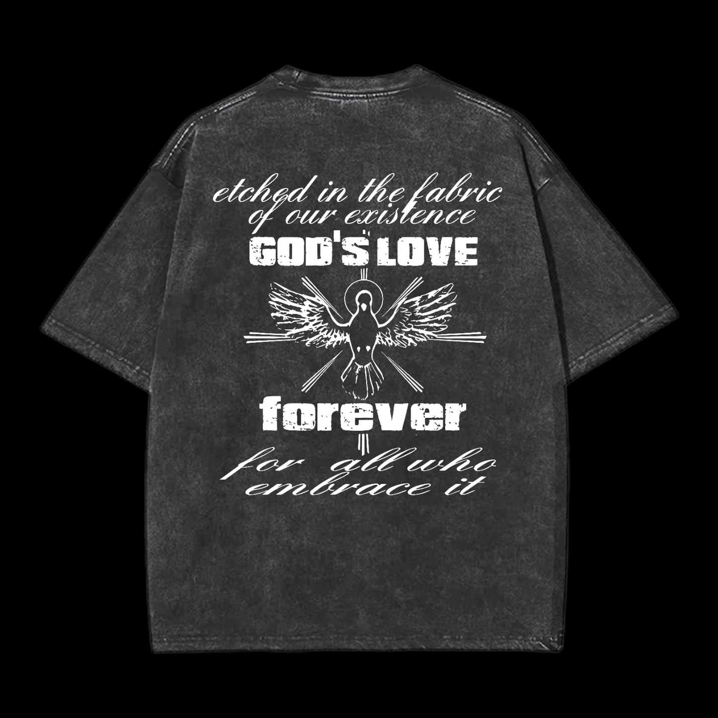 God's Love Forever Washed T-Shirt