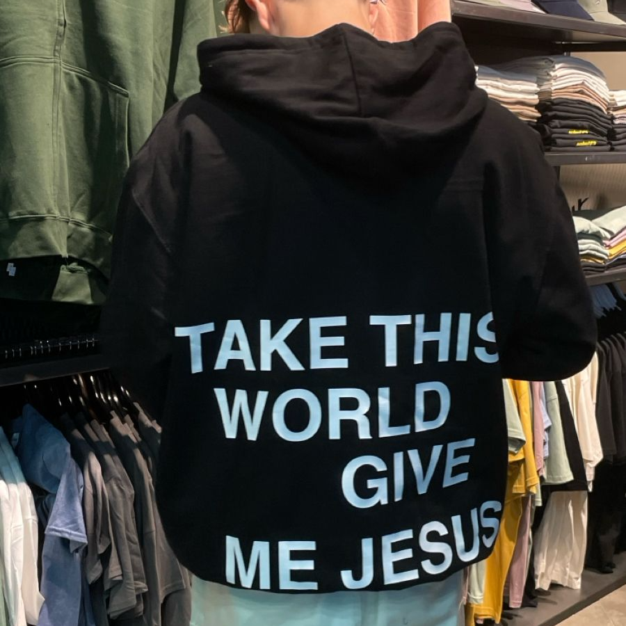 Give Me Jesus Drawstring Hoodie