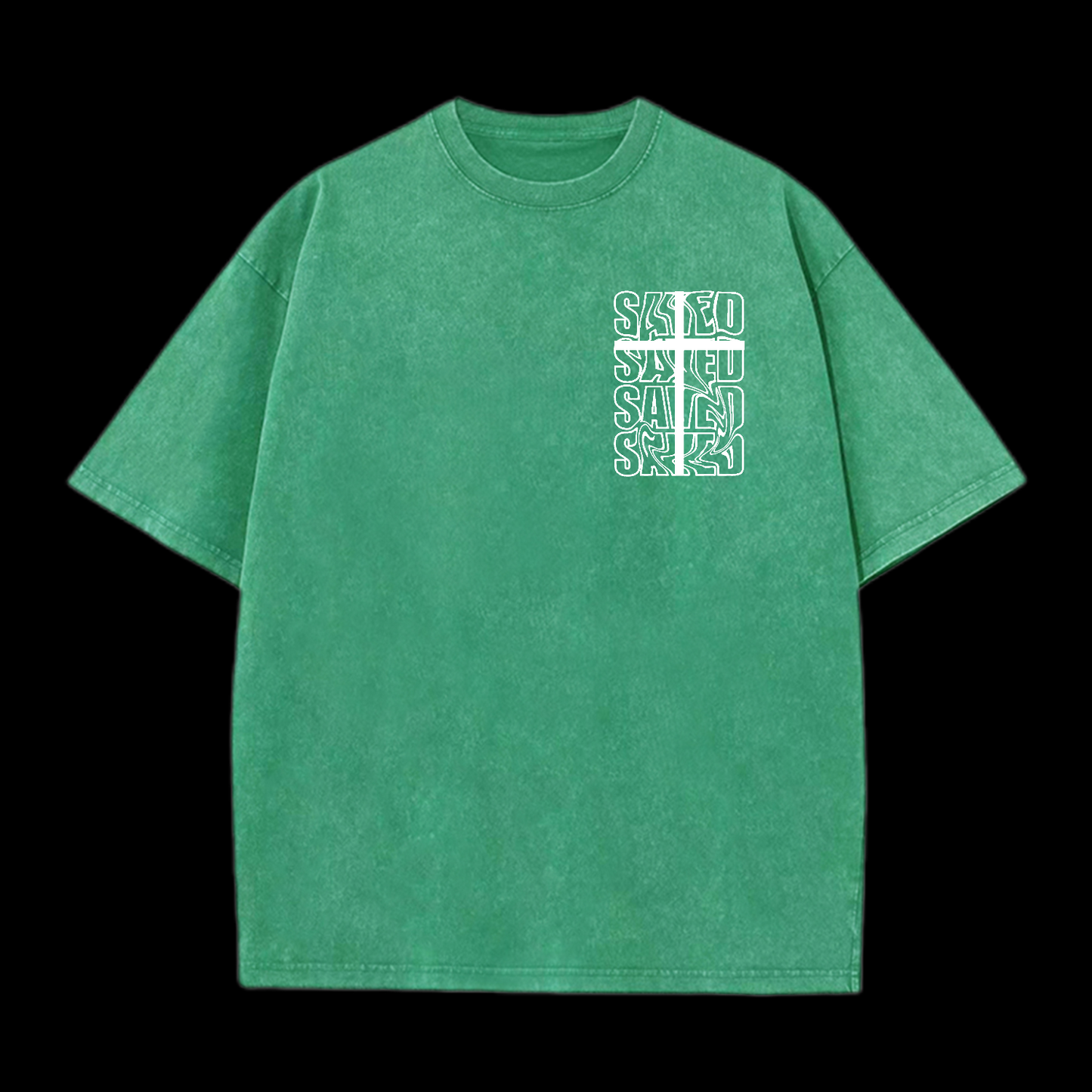 Saved By Jesus Christ Washed T-Shirt
