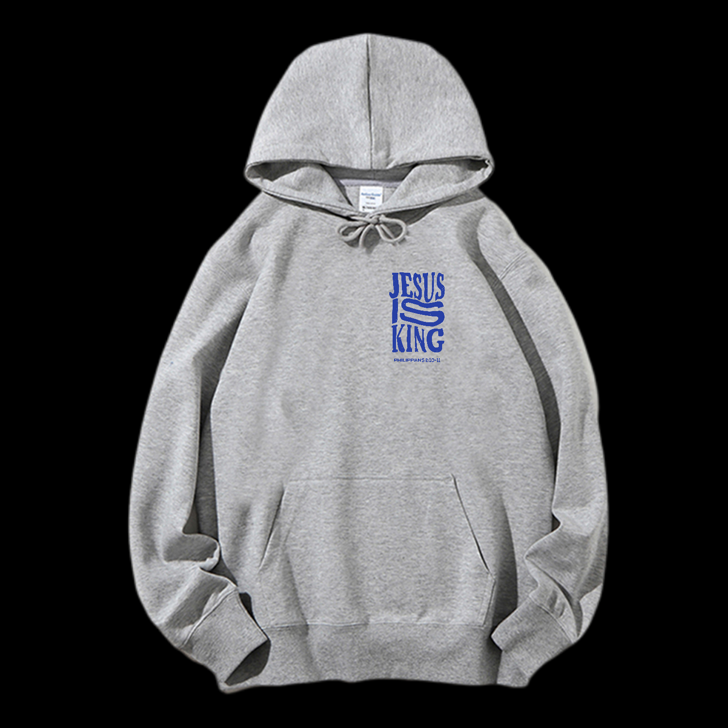 Jesus Is King Drawstring Hoodie