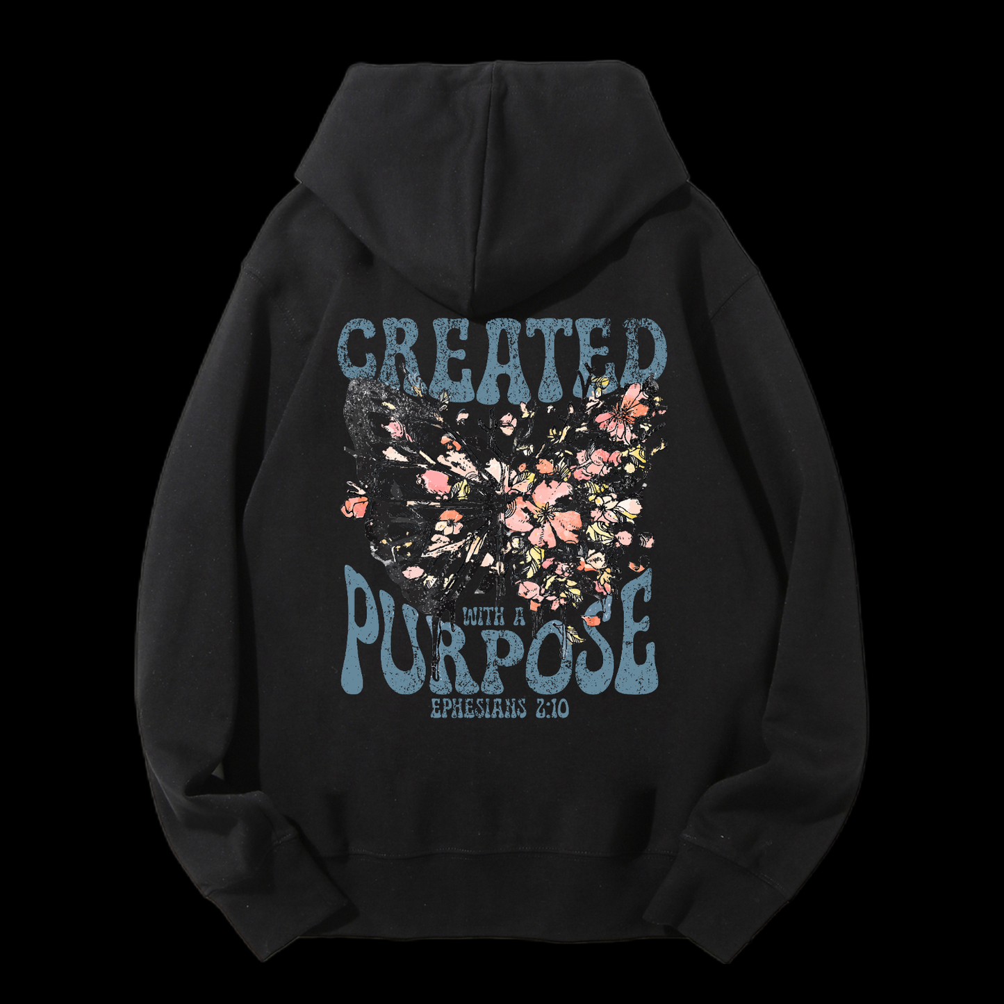 Created With Purpose Drawstring Hoodie