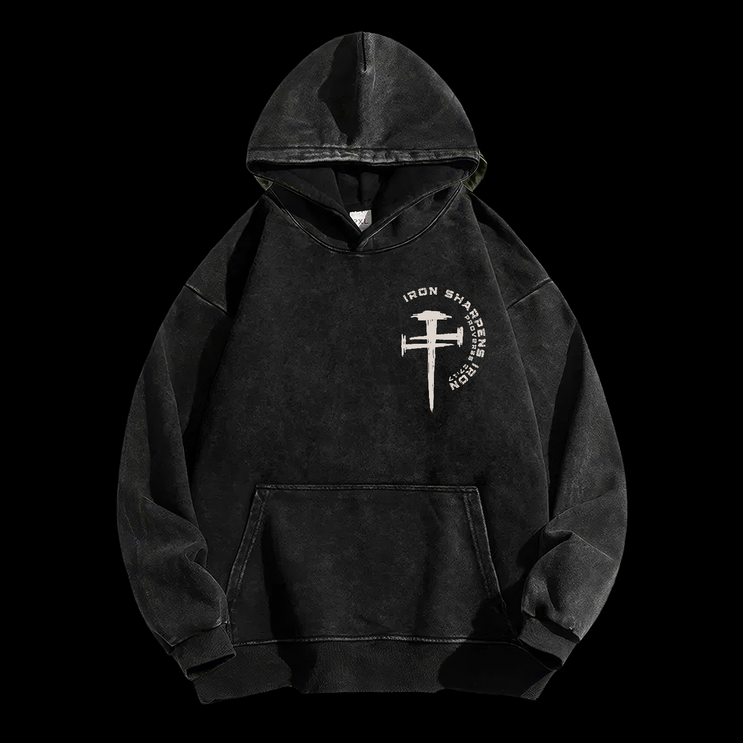 Iron Sharpens Iron Washed Hoodie