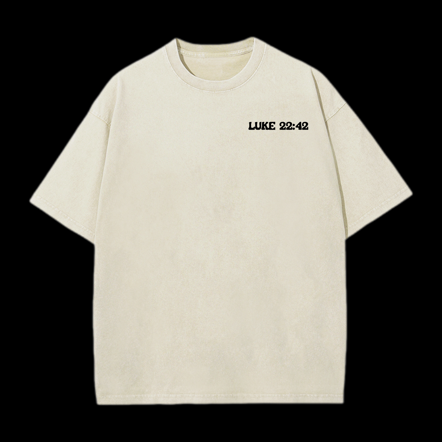 God's Will Not Mine Washed T-Shirt