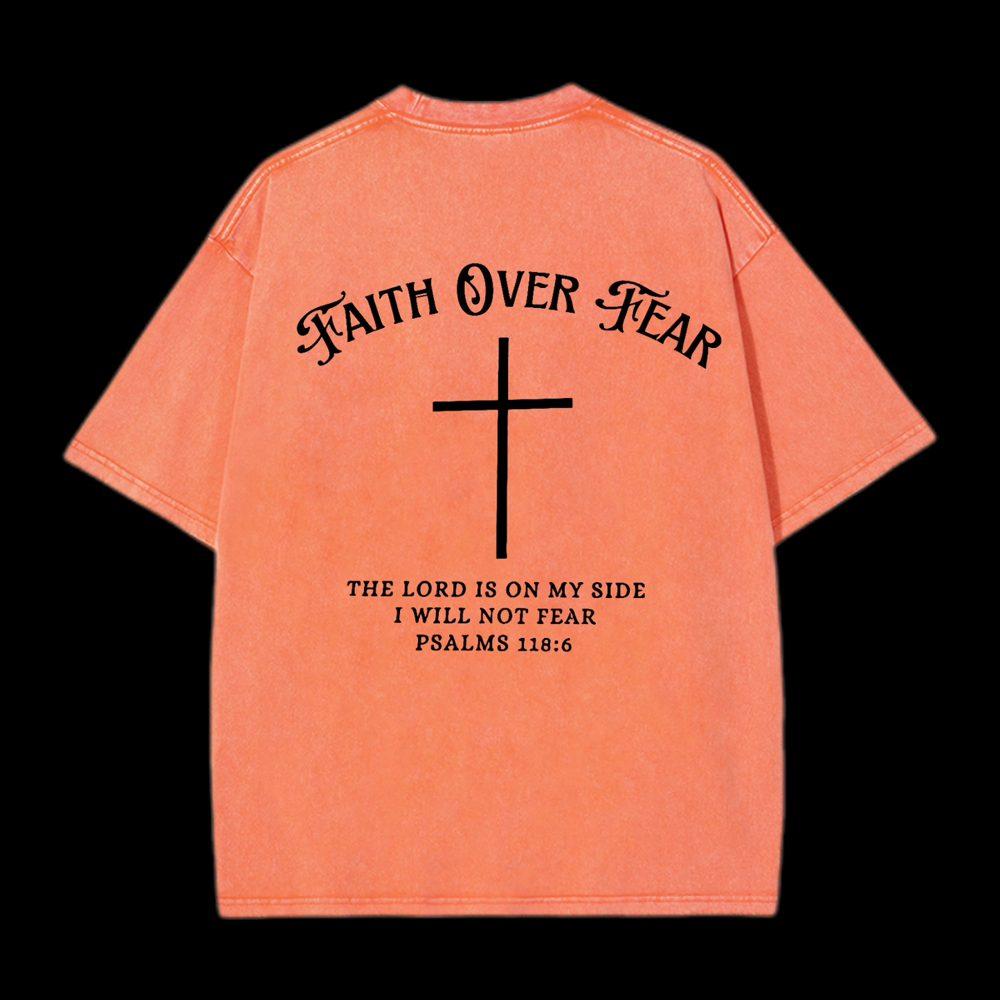 Faith Over Fear Washed T-Shirt
