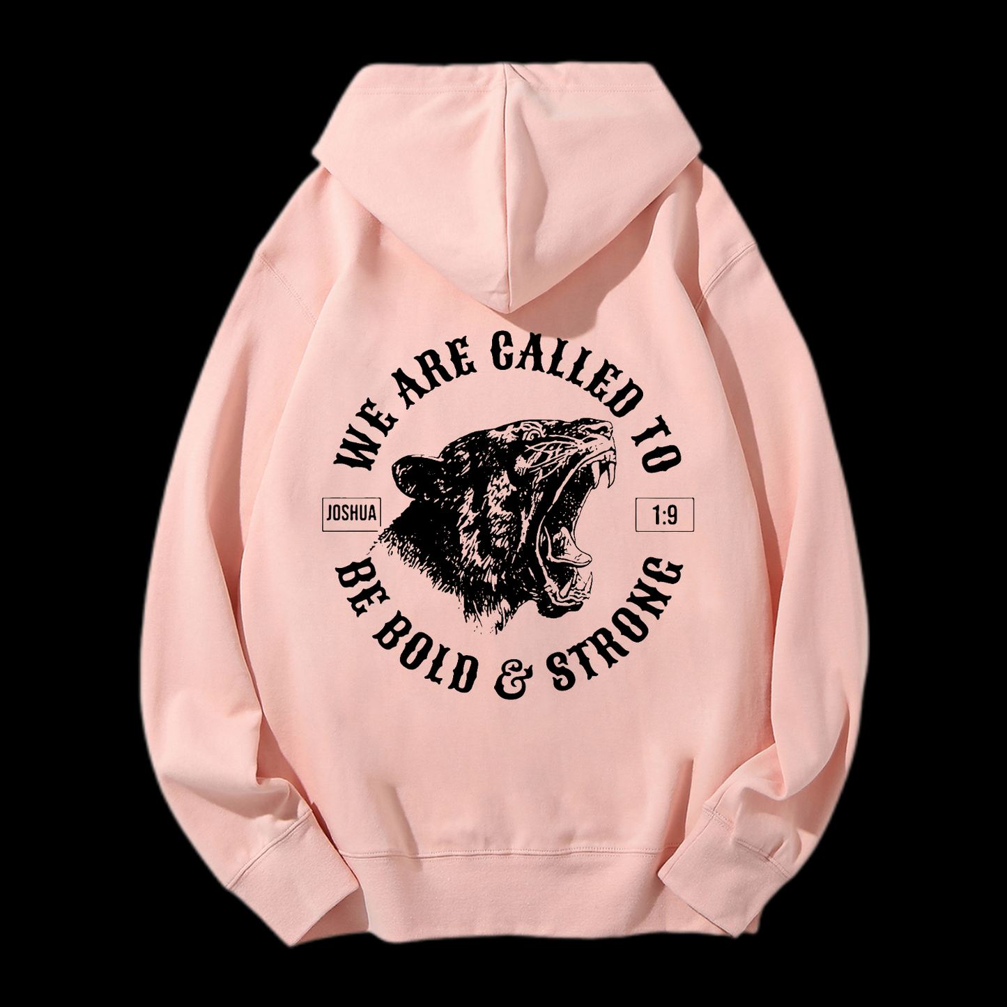 Joshua 1:9 Drawstring Hoodie