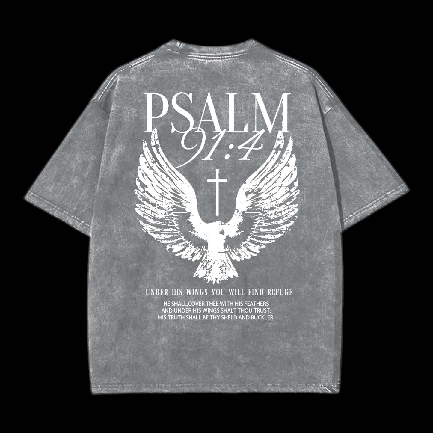 Under His Winds You Will Find Refugb Washed T-Shirt