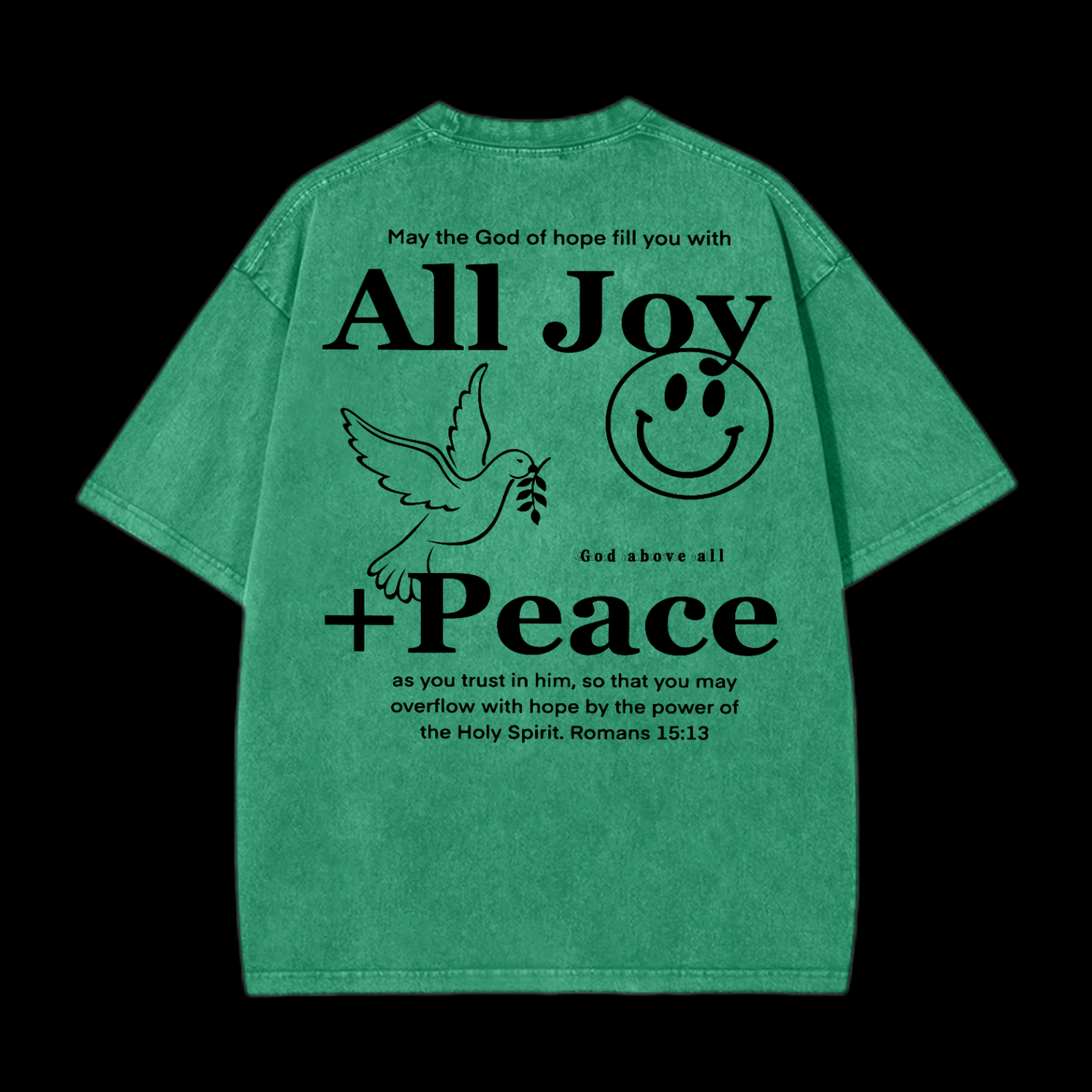 God Above All Washed T-Shirt