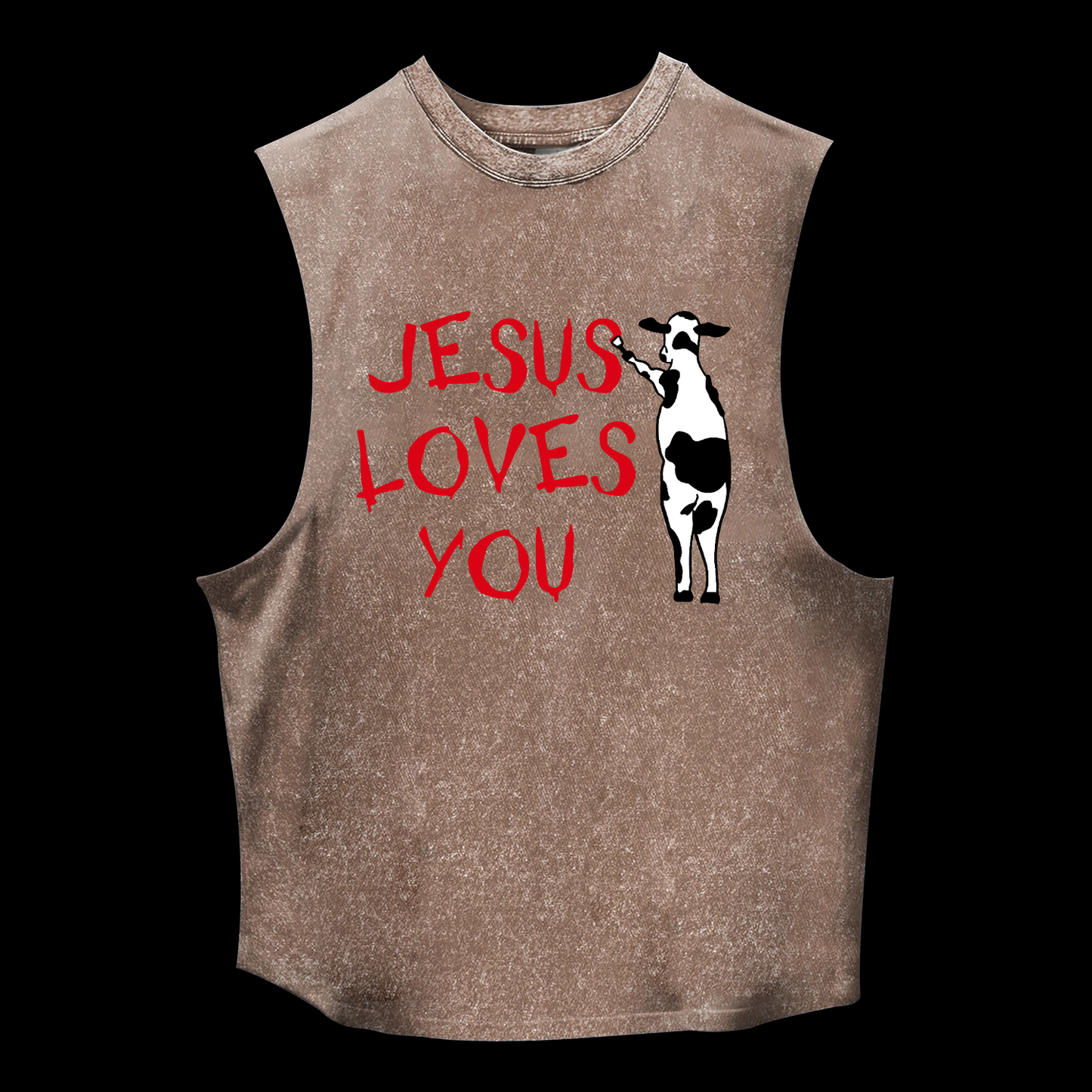 Jesus Loves You Washed Tank