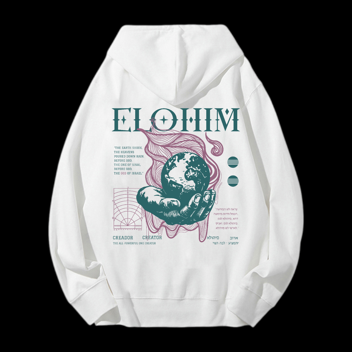 Elohim Drawstring Hoodie