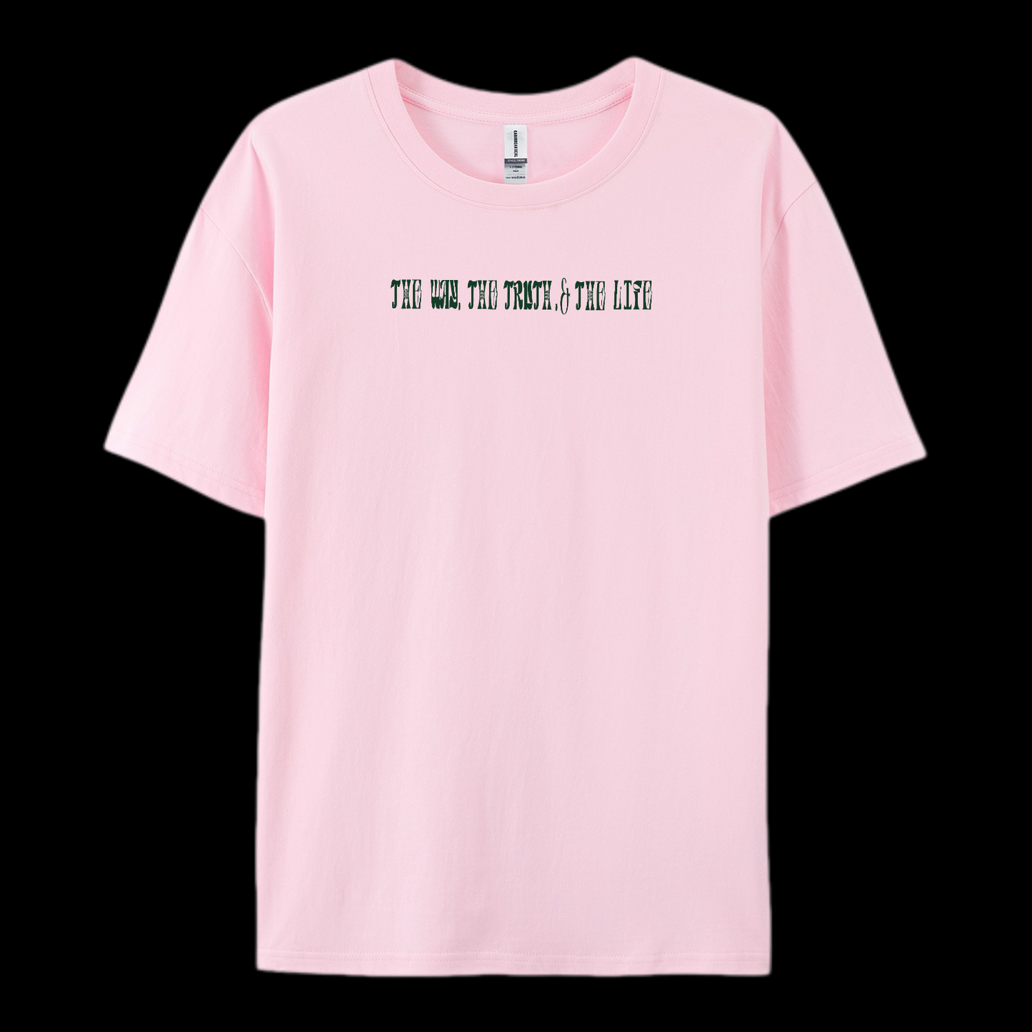 The Way The Truth The Life Cotton T-Shirt