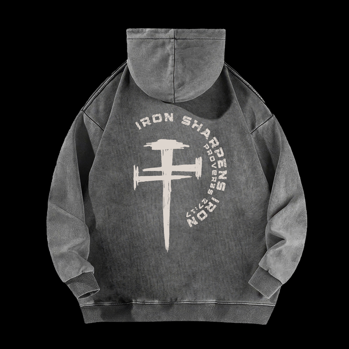 Iron Sharpens Iron Washed Hoodie