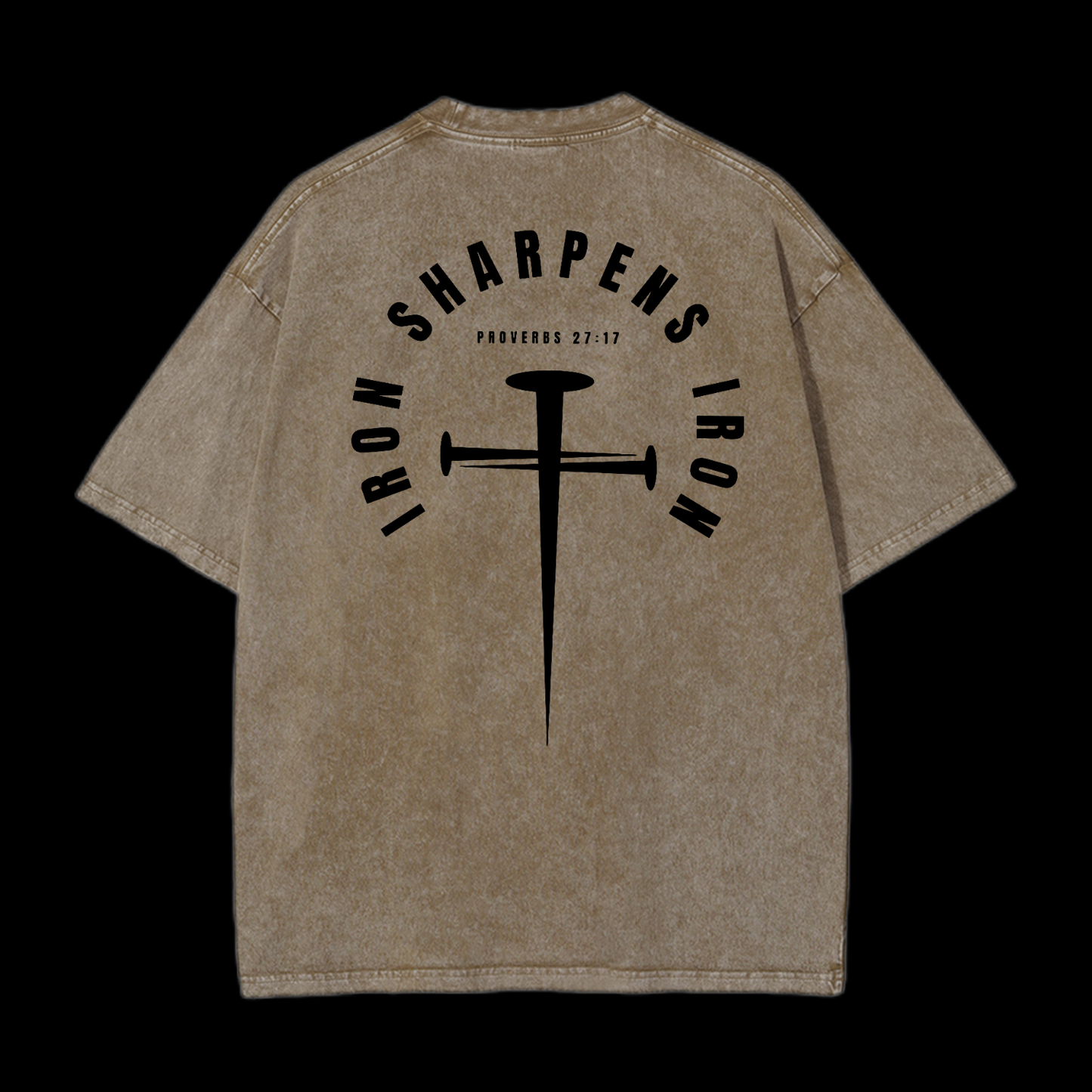 Iron Sharpens Iron Washed T-Shirt