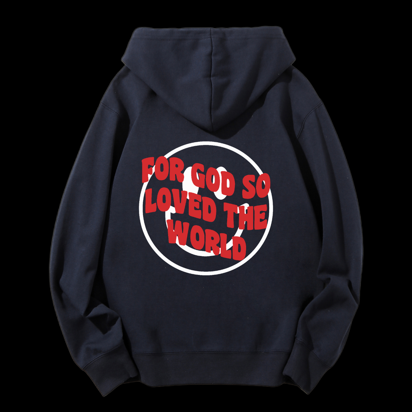 For God So Loved The World Drawstring Hoodie