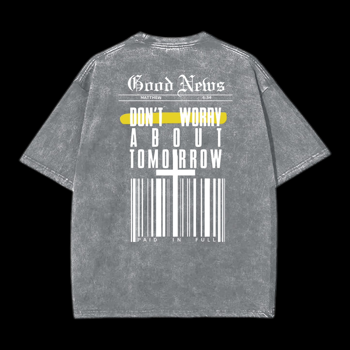 Do Not Worry Washed T-Shirt