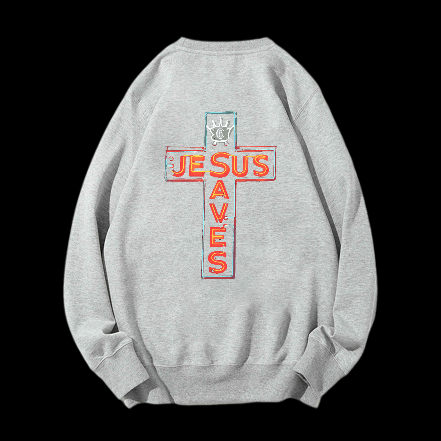Jesus Saves Crewneck Sweatshirt