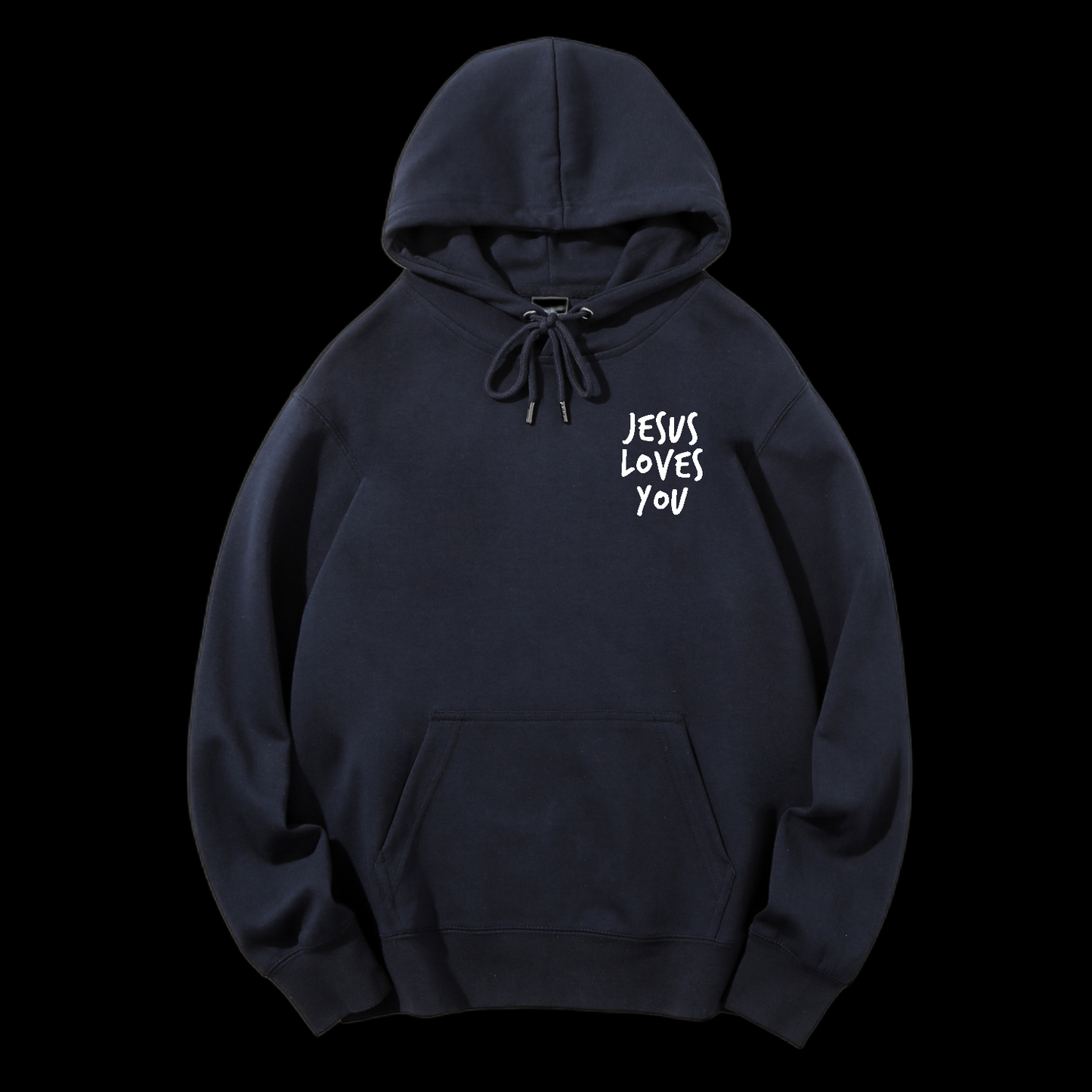 Jesus Loves You Drawstring Hoodie