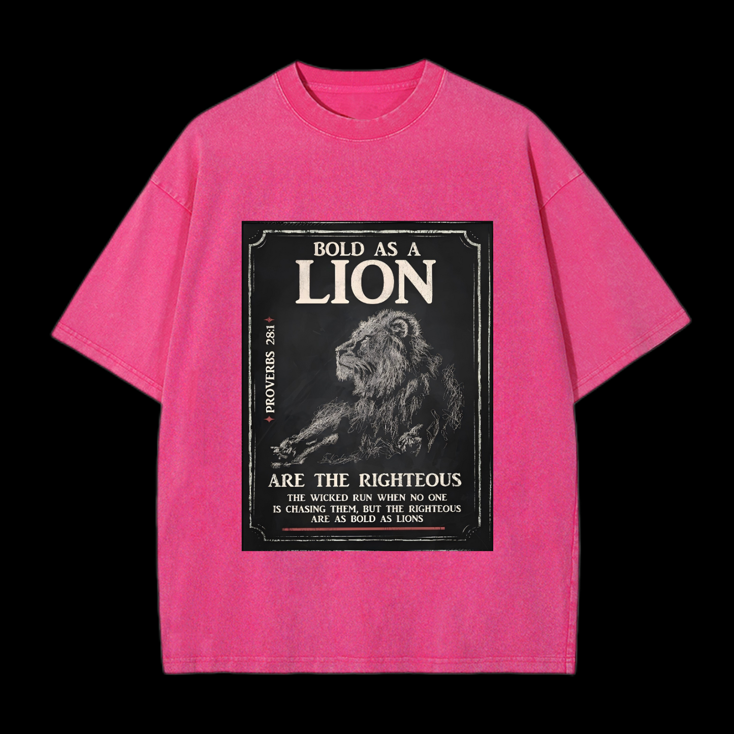 Bold As A Lion Washed T-Shirt
