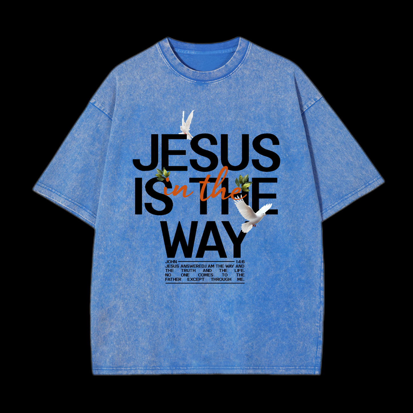 Jesus Is In The Way Washed T-Shirt