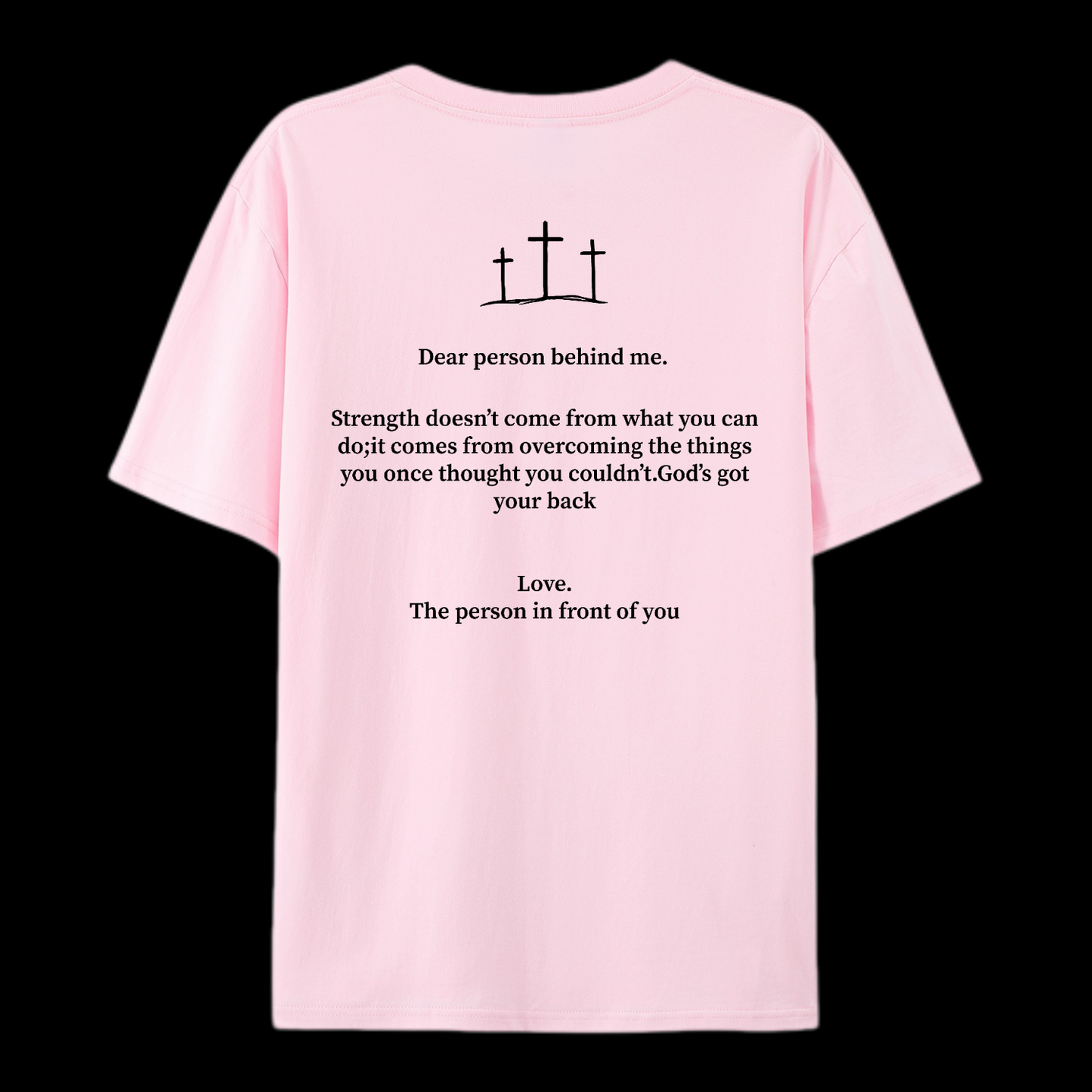 The Person In Front Of You Cotton T-Shirt