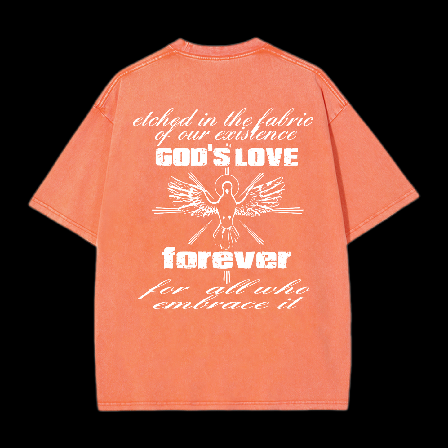God's Love Forever Washed T-Shirt