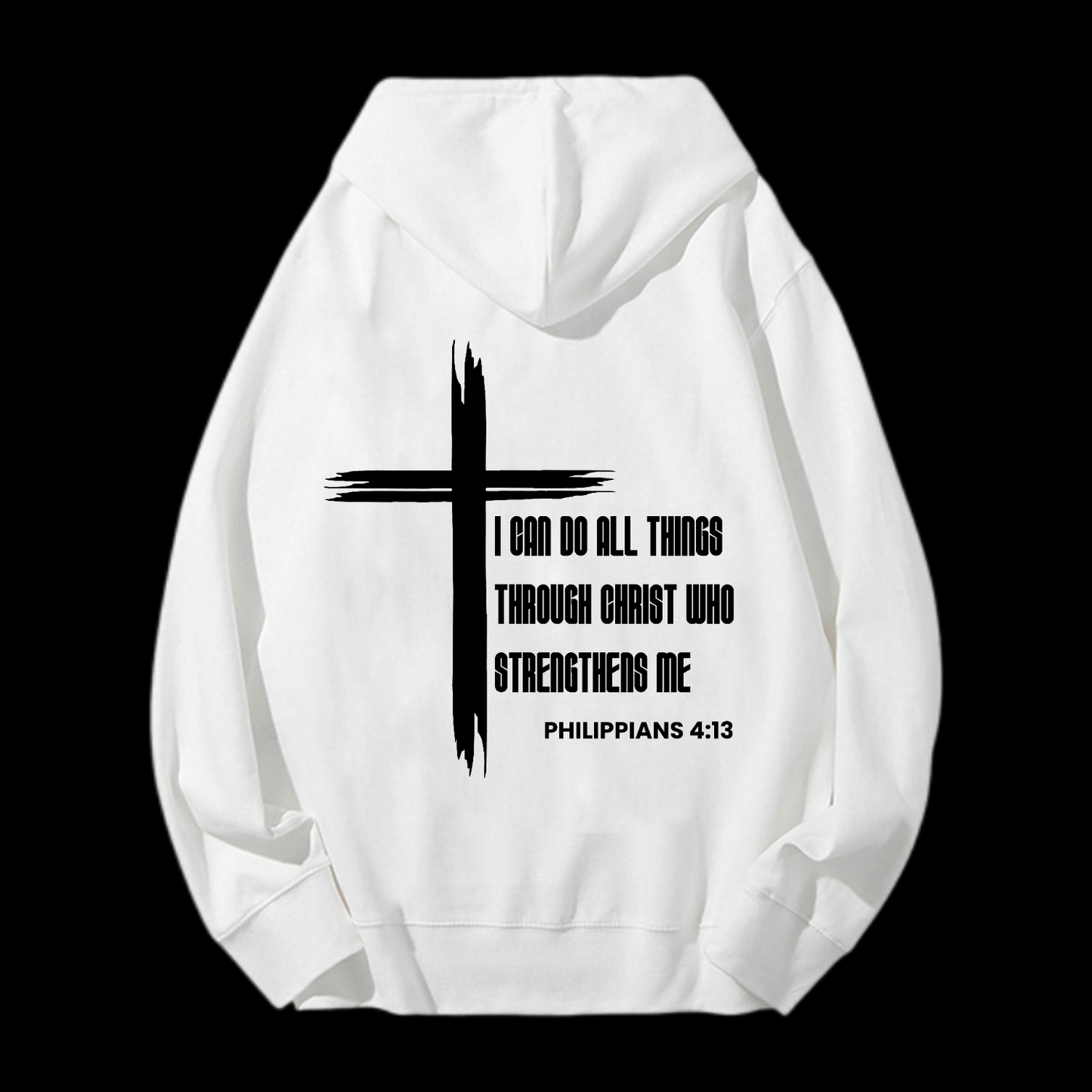 I Can Do All Things Drawstring Hoodie