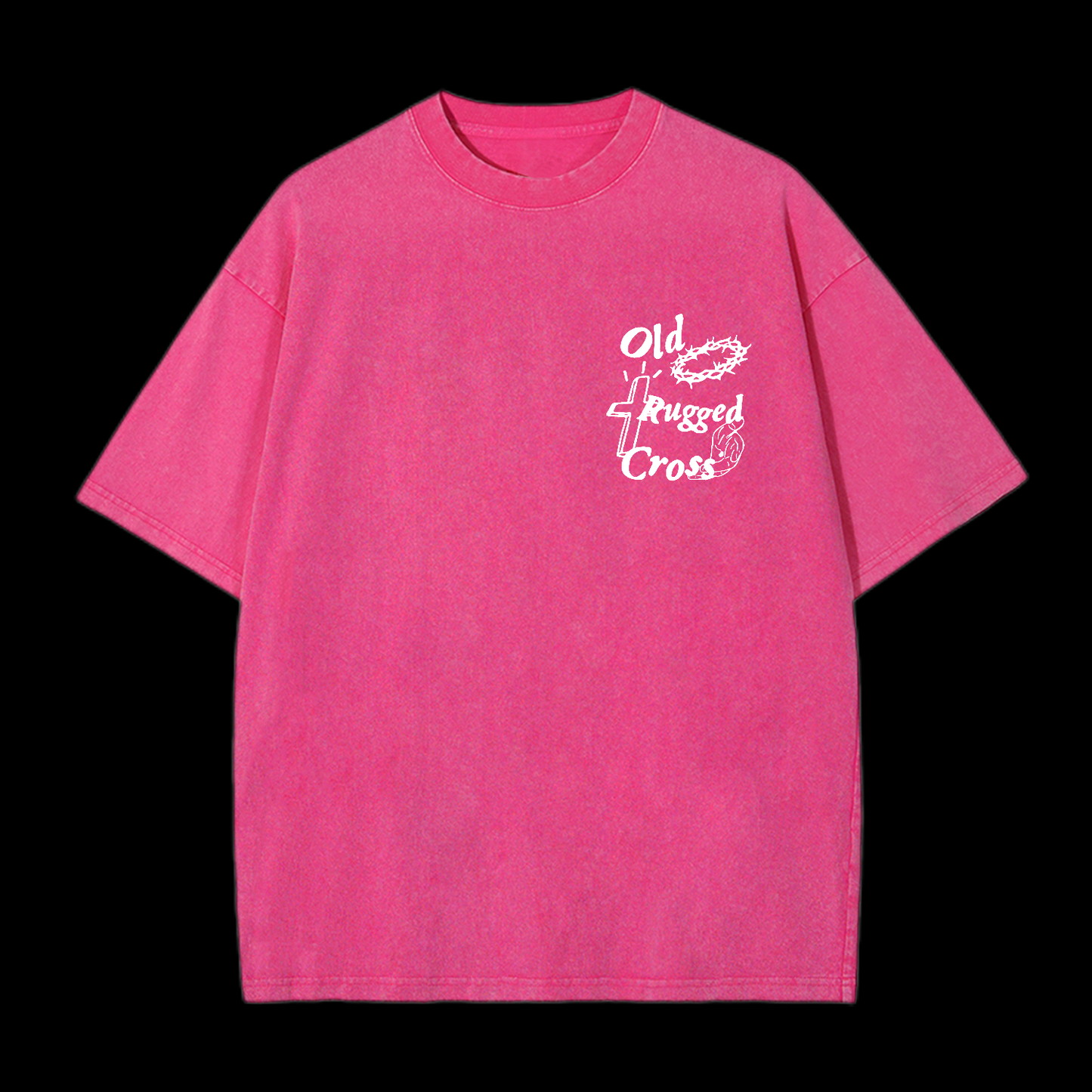 Old Rugged Cross Washed T-Shirt