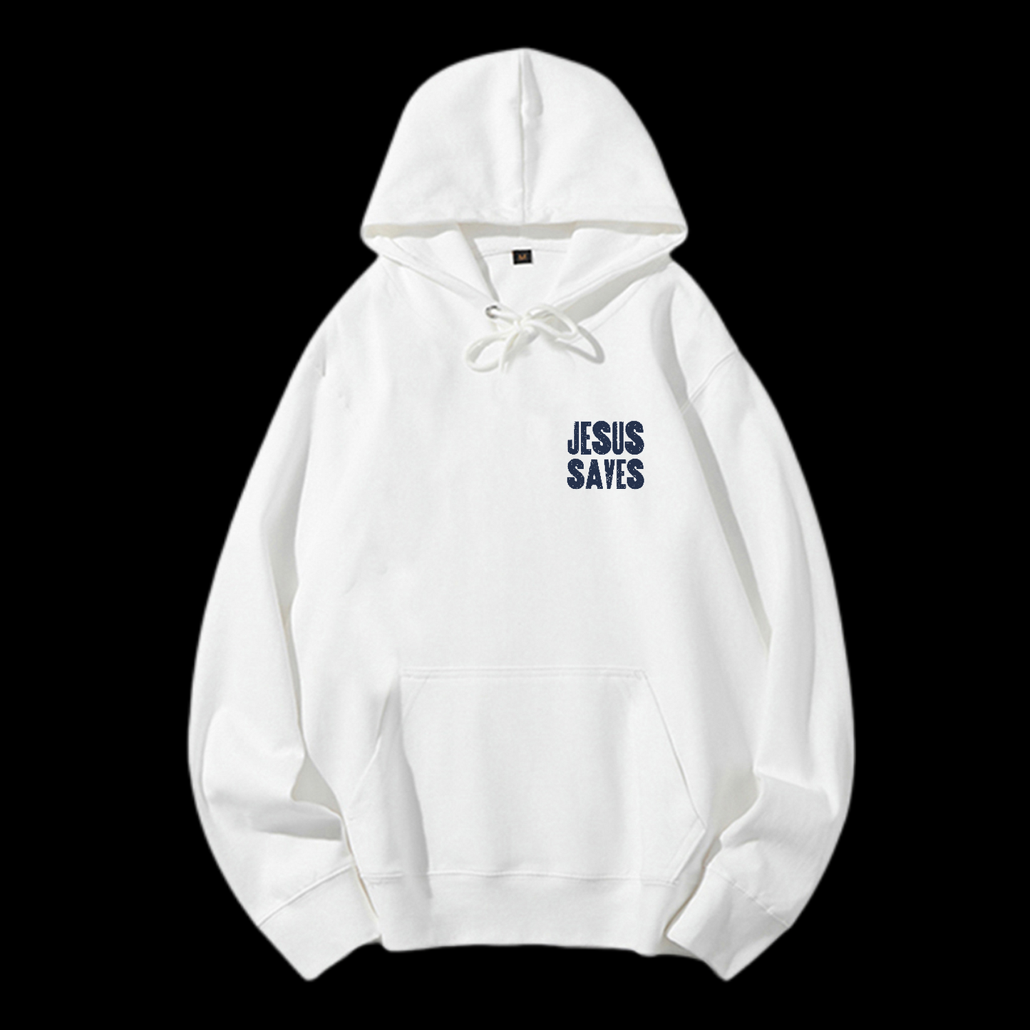Jesus Saves Drawstring Hoodie