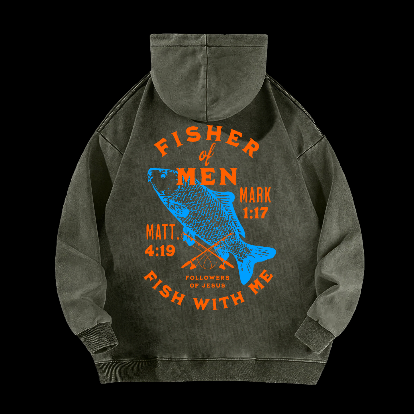 Fisher Of Men Washed Hoodie