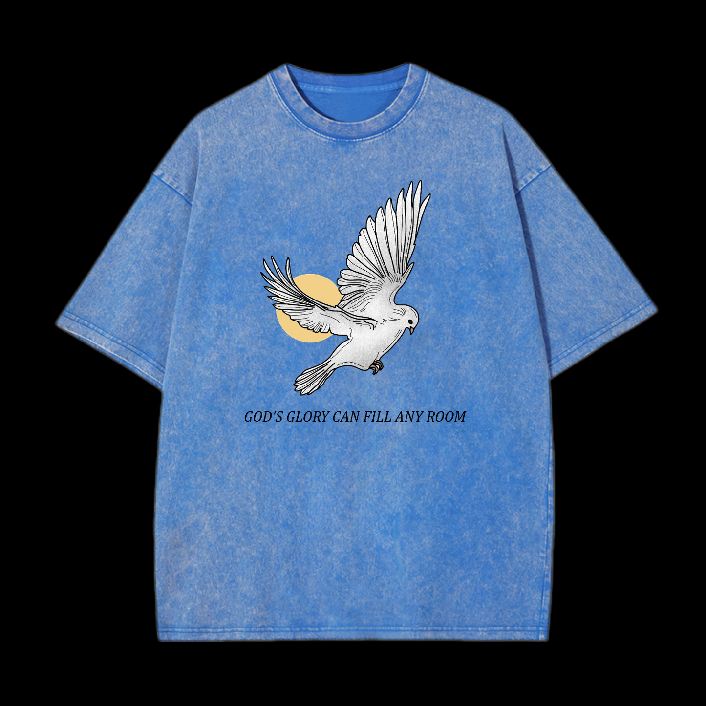 God's Glory Can Fill Any Room Washed T-Shirt