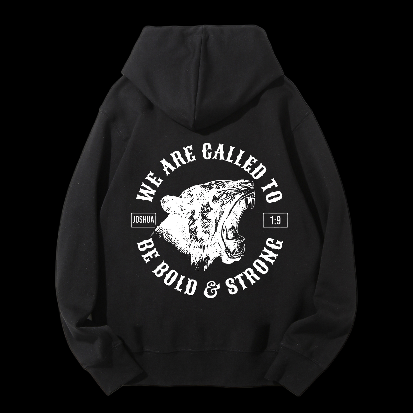 Joshua 1:9 Drawstring Hoodie