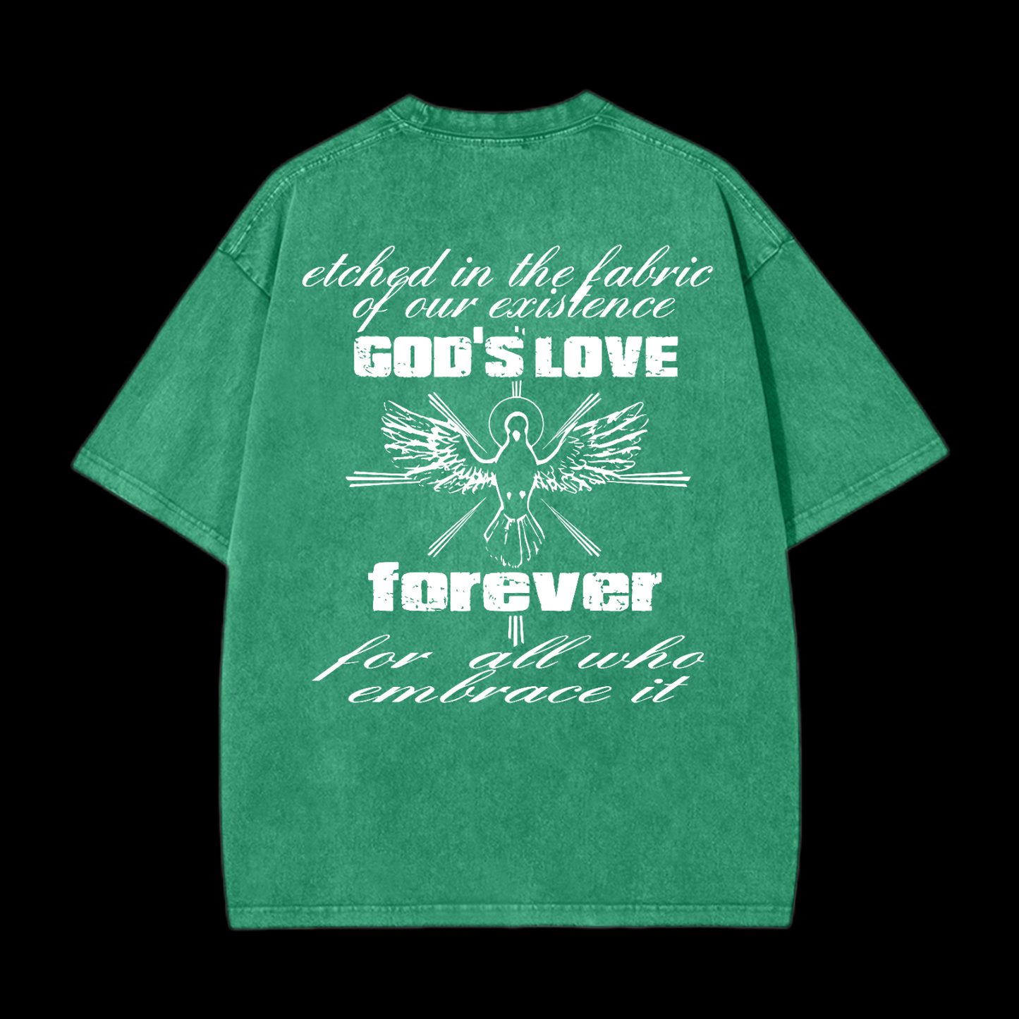 God's Love Forever Washed T-Shirt