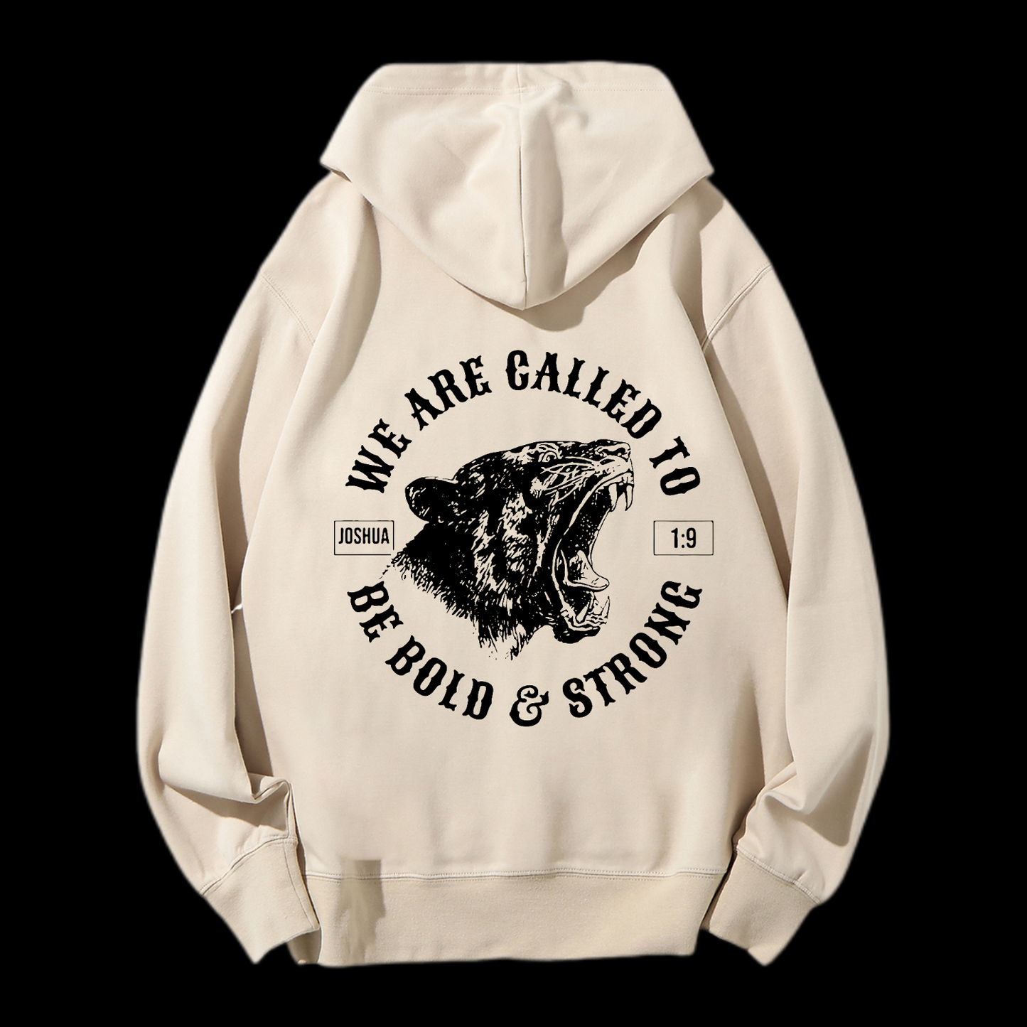 Joshua 1:9 Drawstring Hoodie