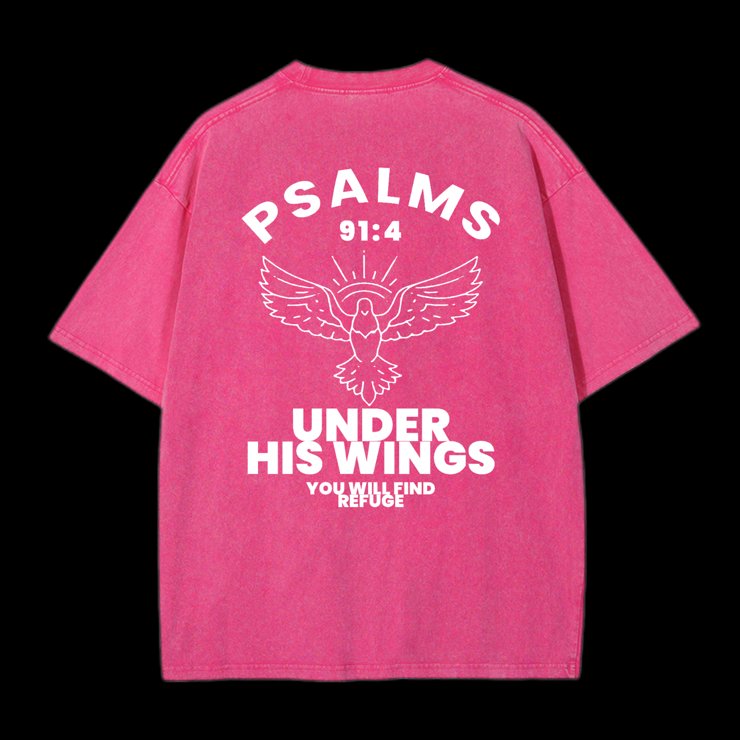 Under His Wings Washed T-Shirt