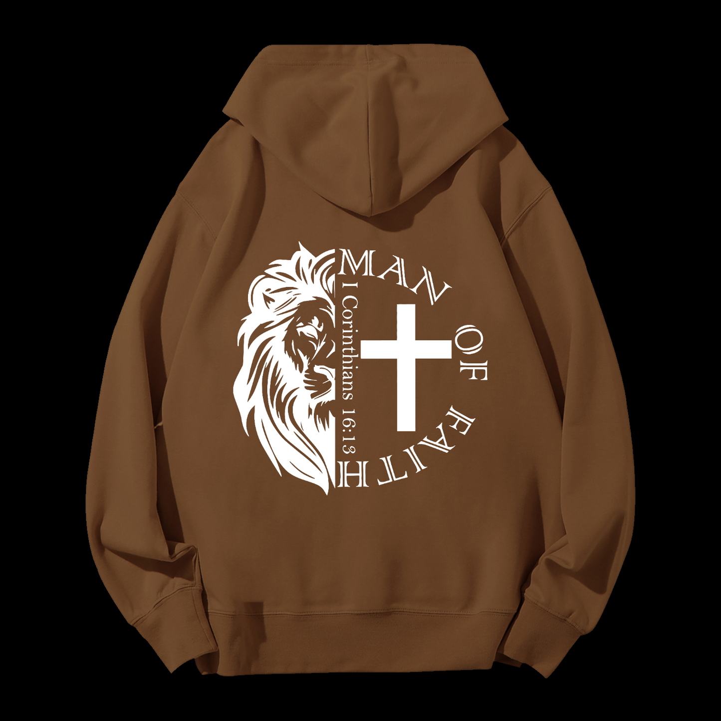 Man Of Faith Drawstring Hoodie