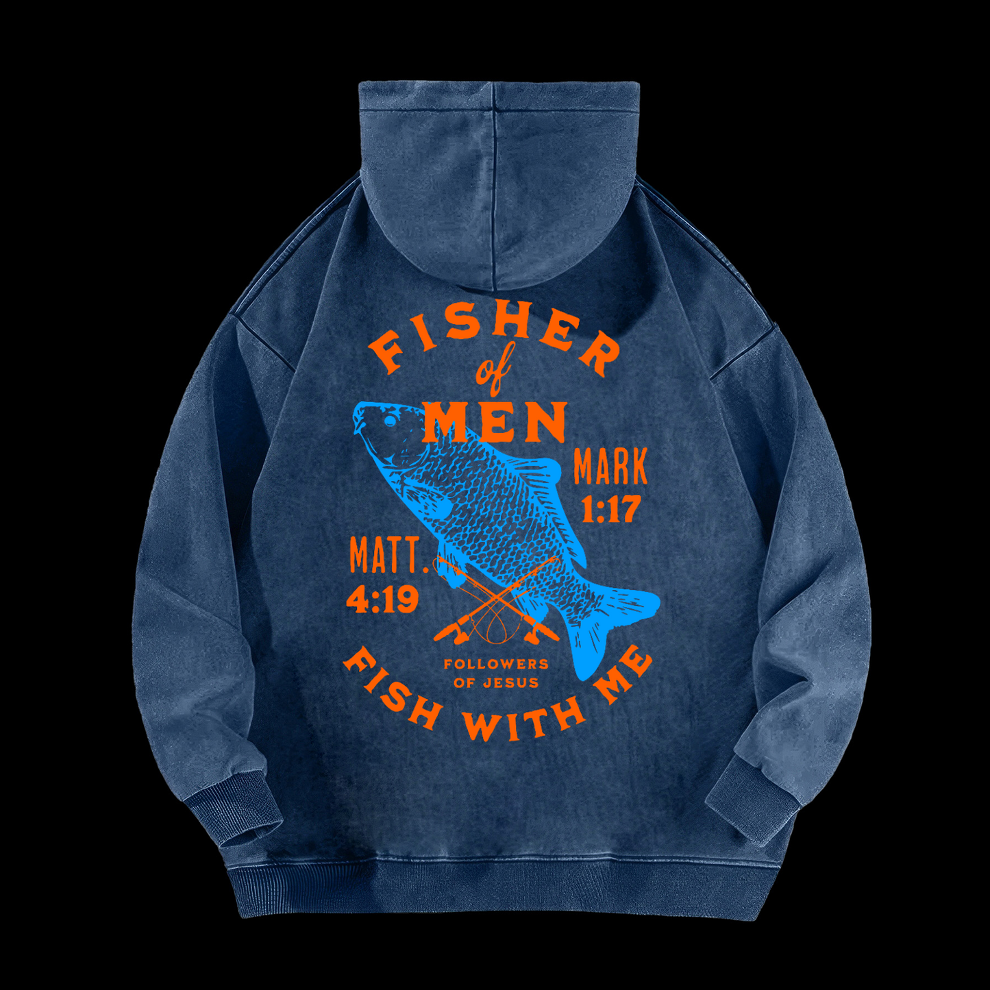 Fisher Of Men Washed Hoodie