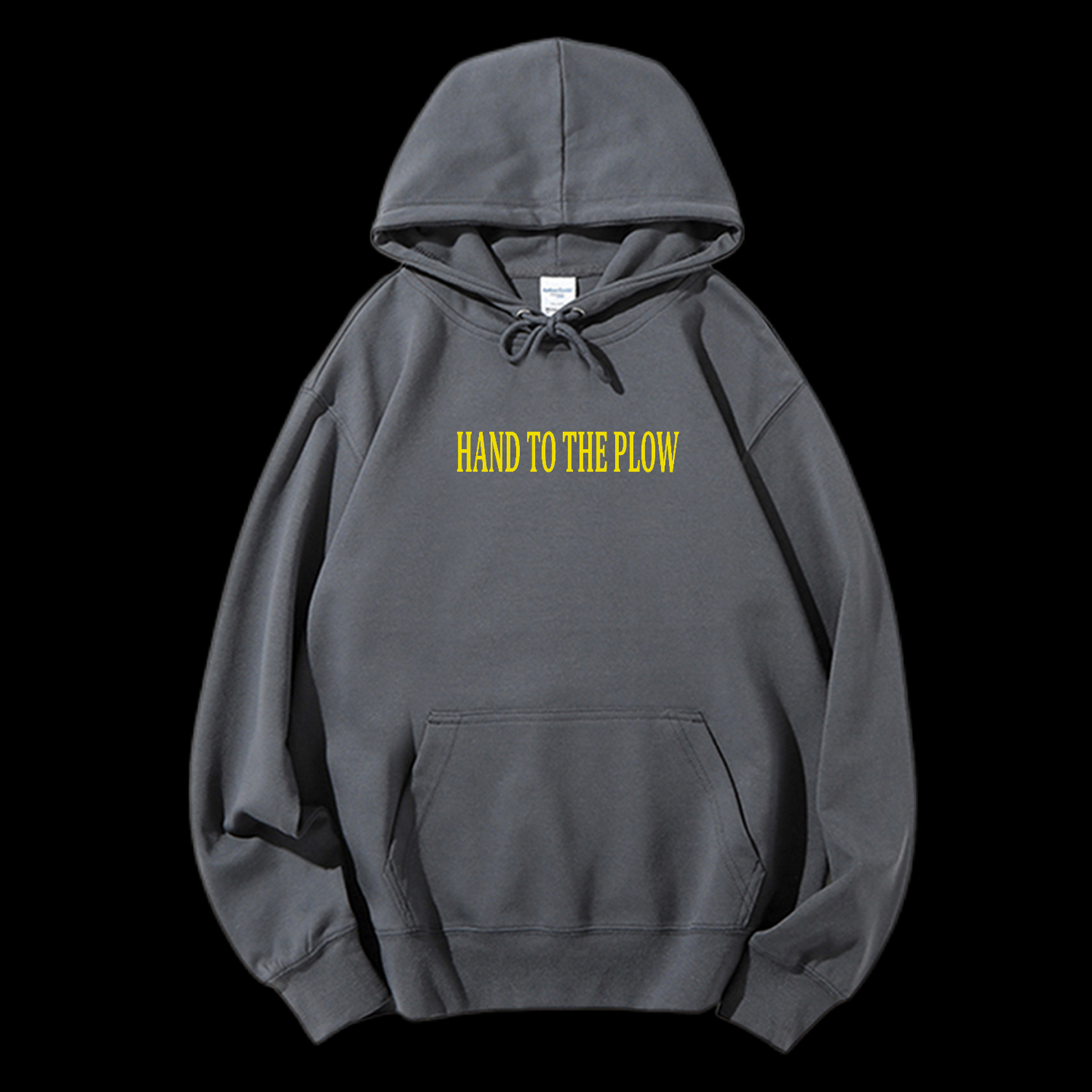 Hand To The Plow Drawstring Hoodie