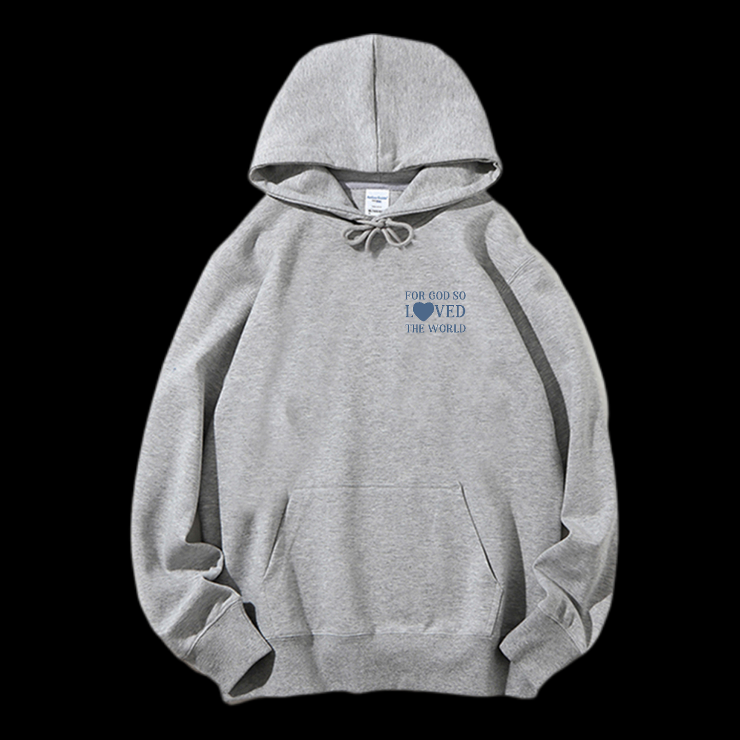 For God So Loved The World Drawstring Hoodie