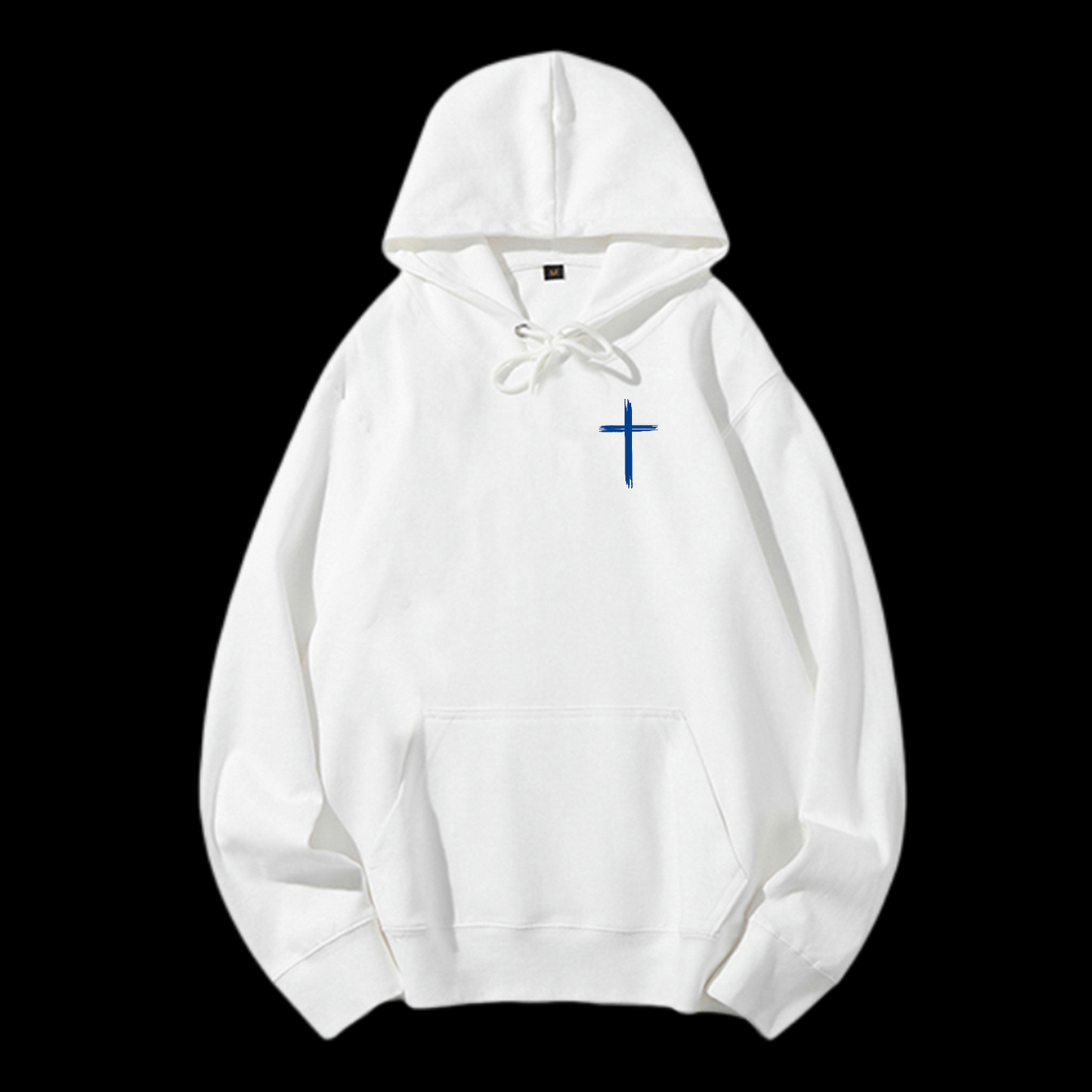Jesus Died For Me Now I Live For Him Drawstring Hoodie