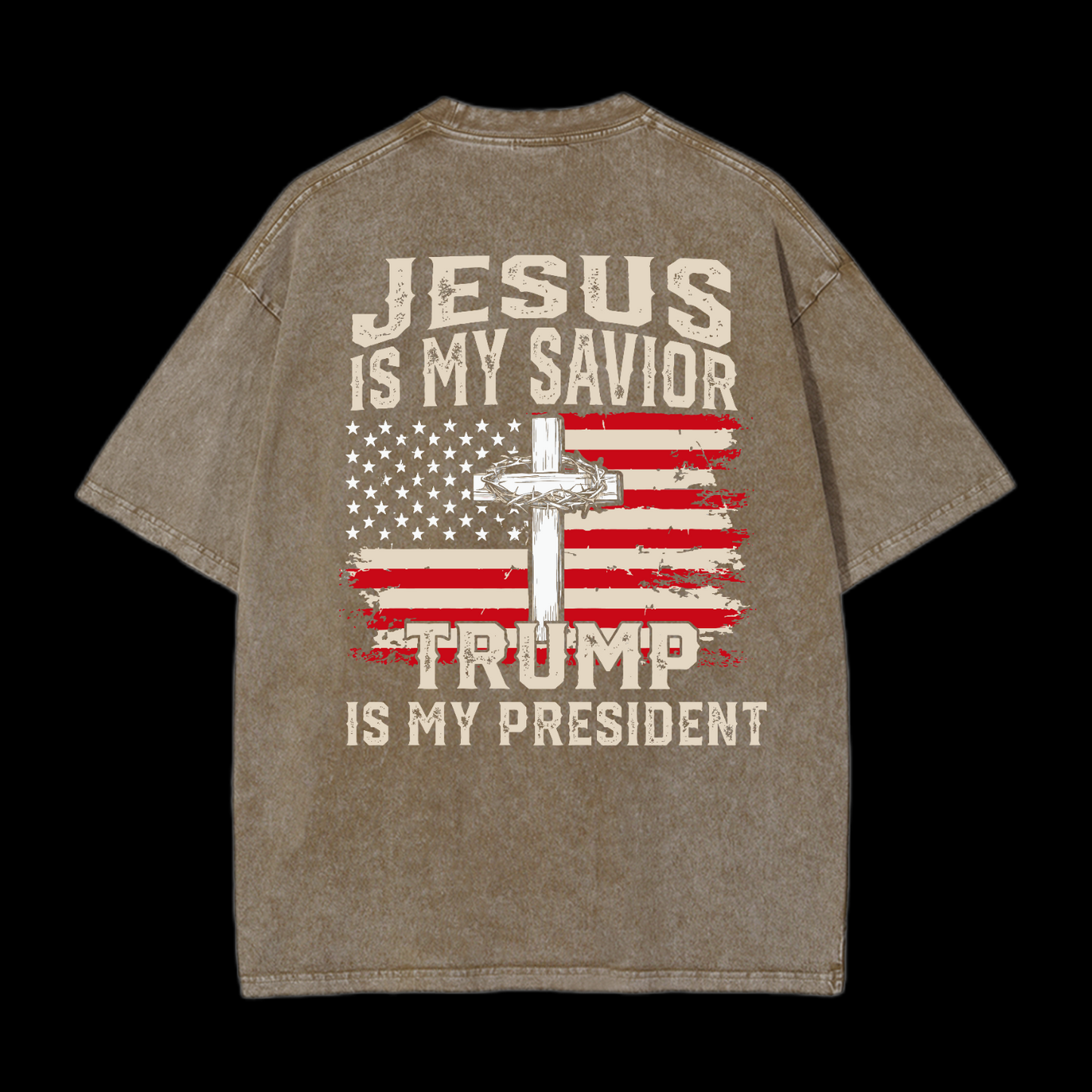 Jesus Is My Savior Washed T-Shirt