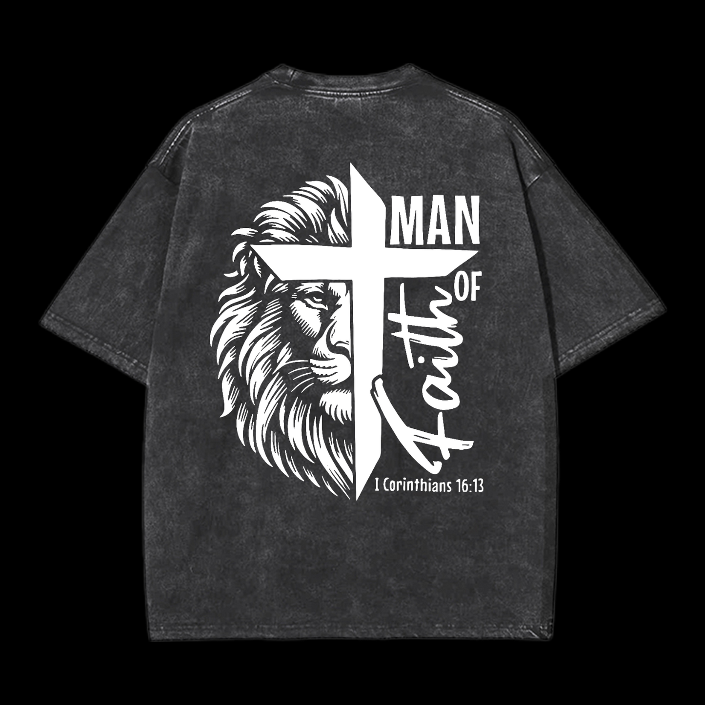 Faith Of Man Washed T-Shirt