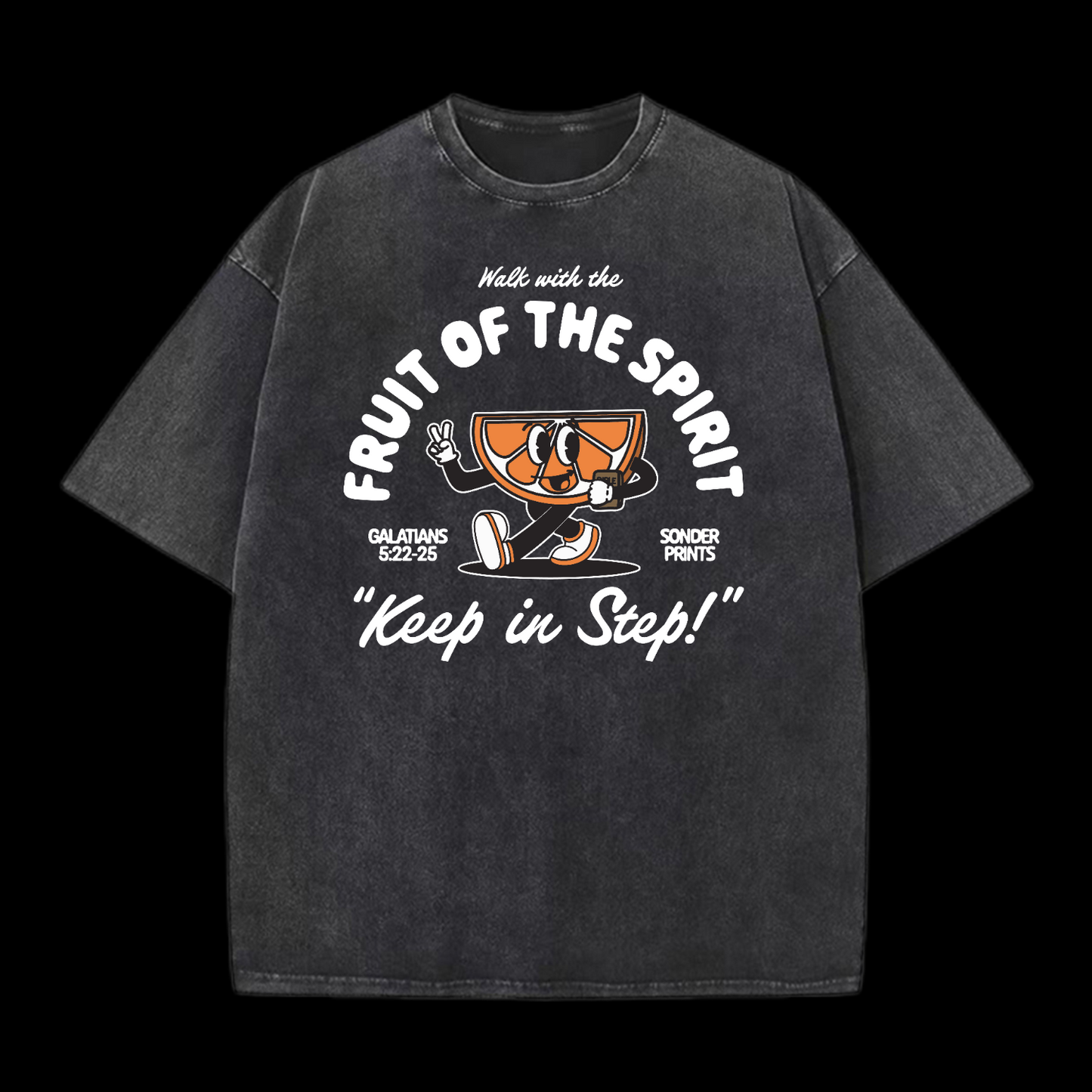 Keep In Step Washed T-Shirt
